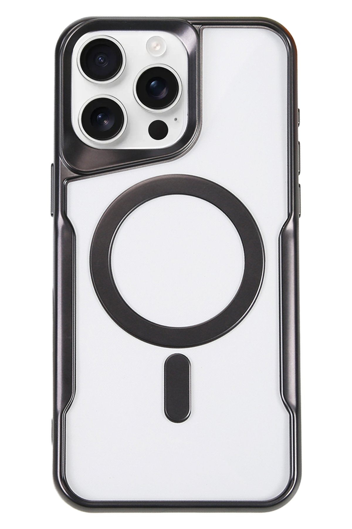 Newface iPhone 16 Pro Max Kılıf Volet Silikon - Pembe