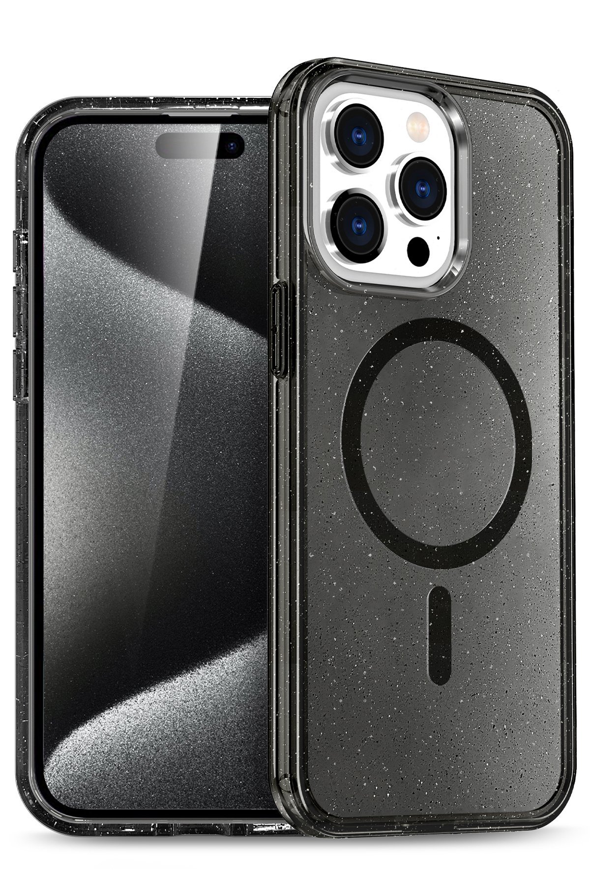 Newface iPhone 16 Pro Max Kılıf Elegant Kapak - Lacivert