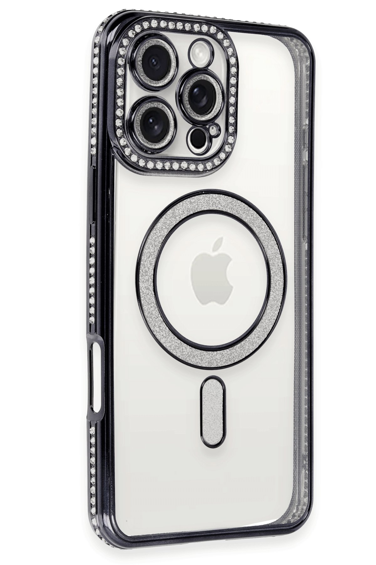 Newface iPhone 16 Pro Max Kılıf Tork Magsafe Standlı Kapak - Gold