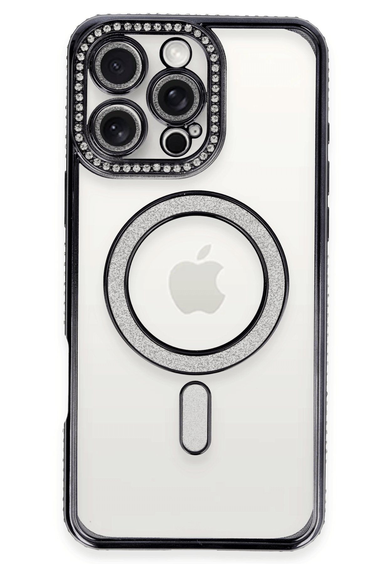 Newface iPhone 16 Pro Max Kılıf Tork Magsafe Standlı Kapak - Gold