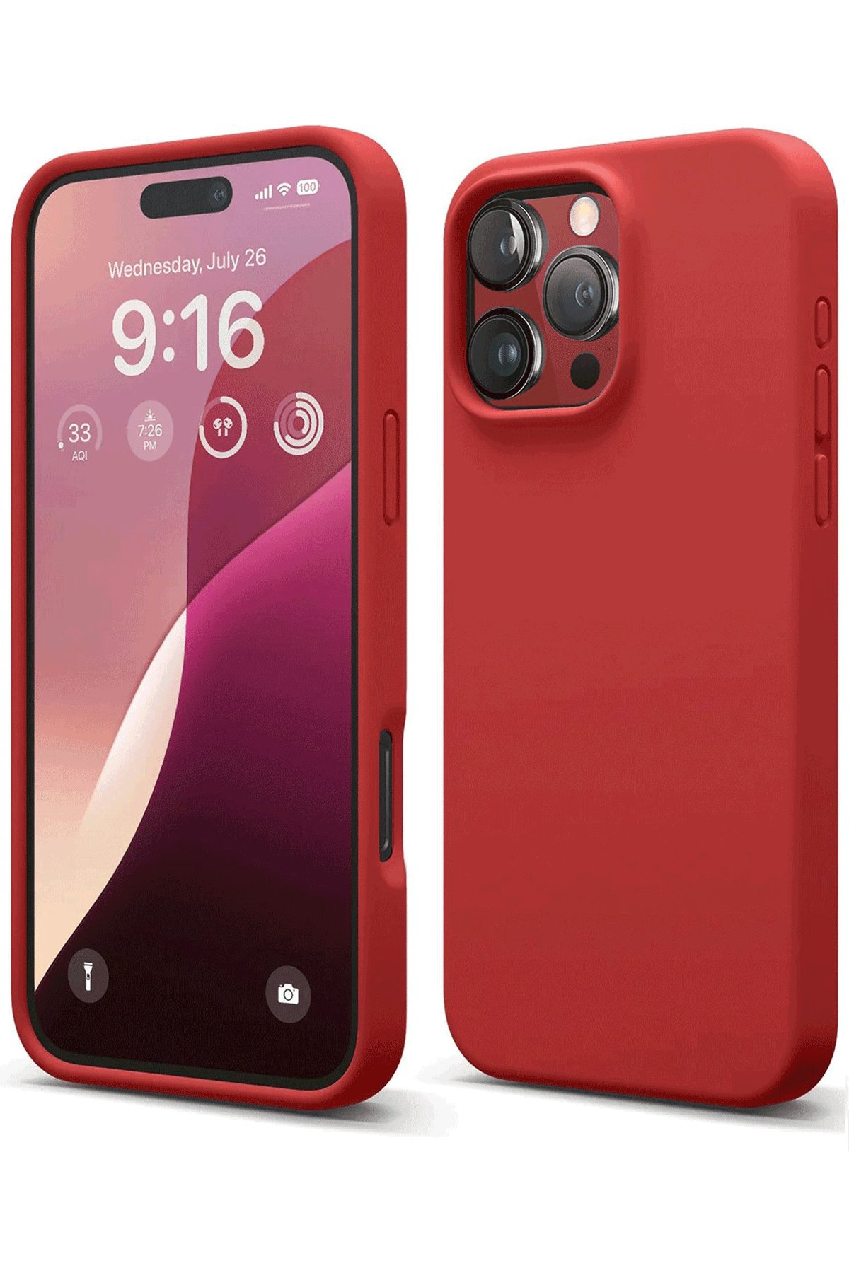 Newface iPhone 16 Pro Max Kılıf Elegant Kapak - Lacivert