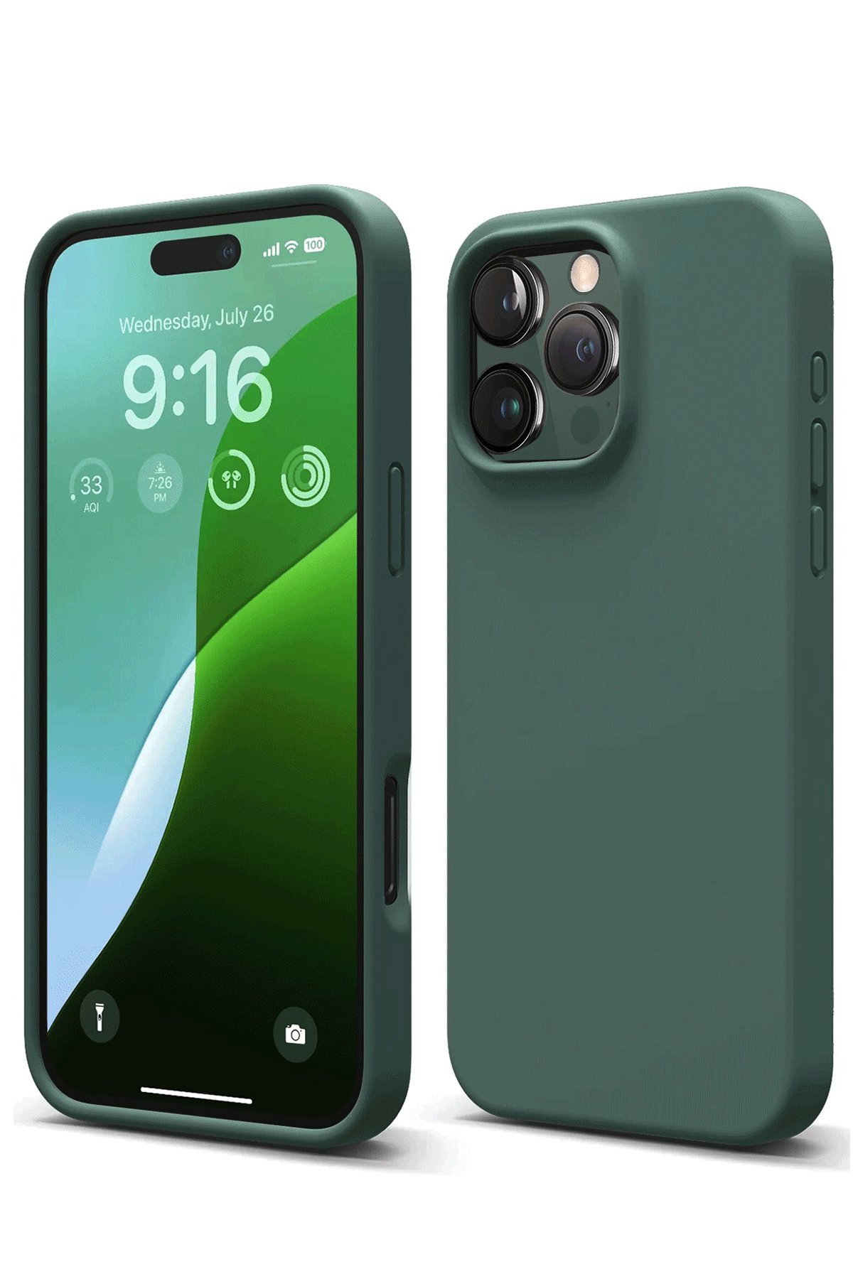 Newface iPhone 16 Pro Max Kılıf Boyi Silikon Kapak - Desert