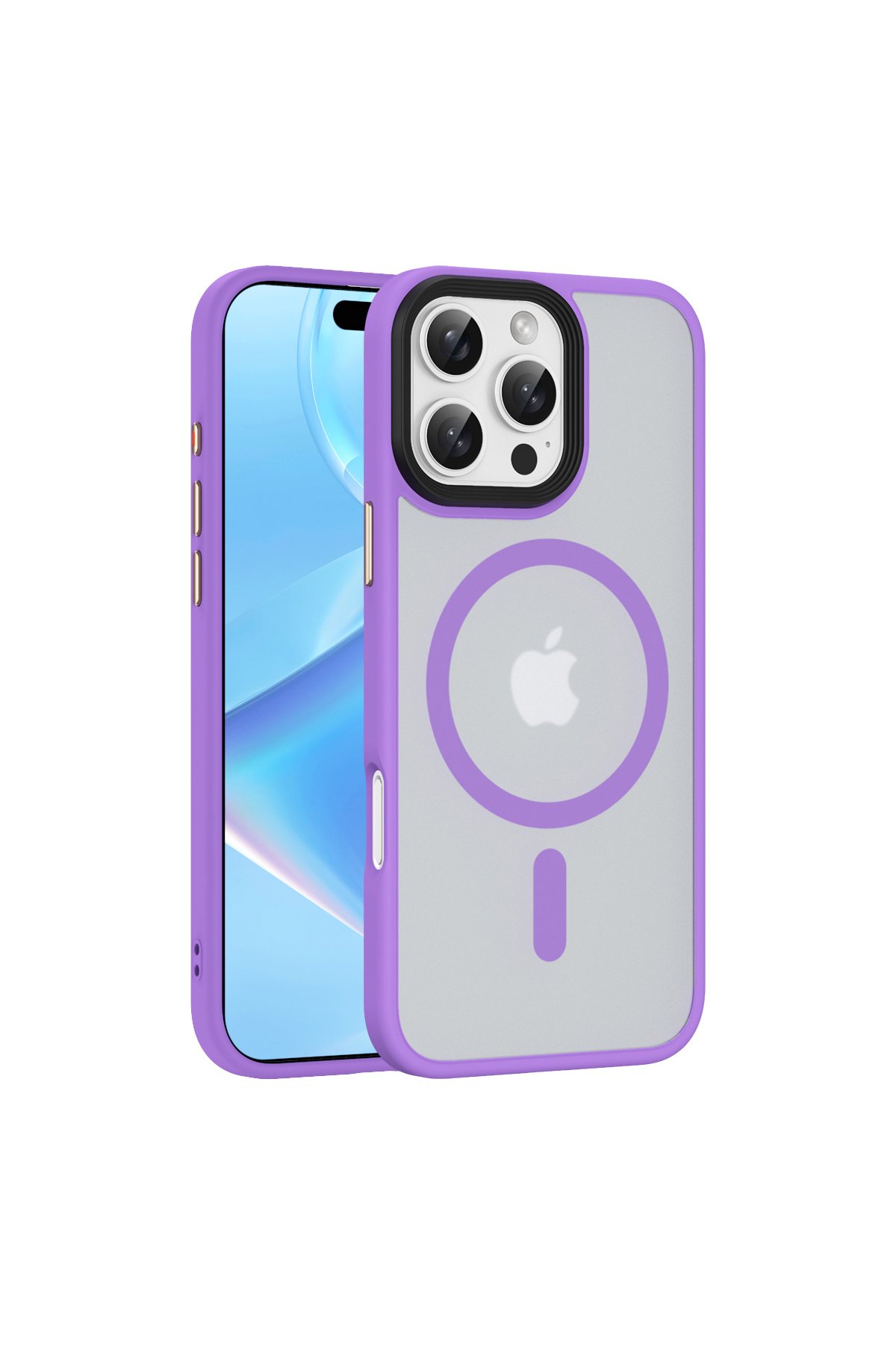 Newface iPhone 16 Pro Max Kılıf Viera Silikon - Kırmızı