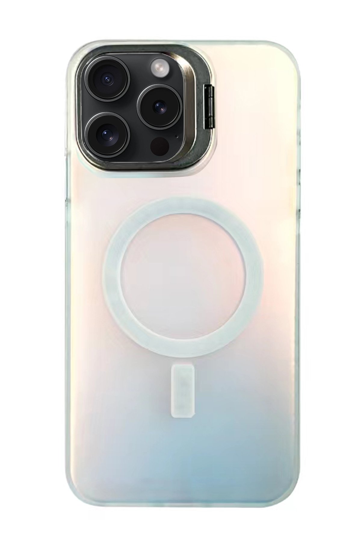 Newface iPhone 16 Pro Max Kılıf Flip Cover - Lacivert