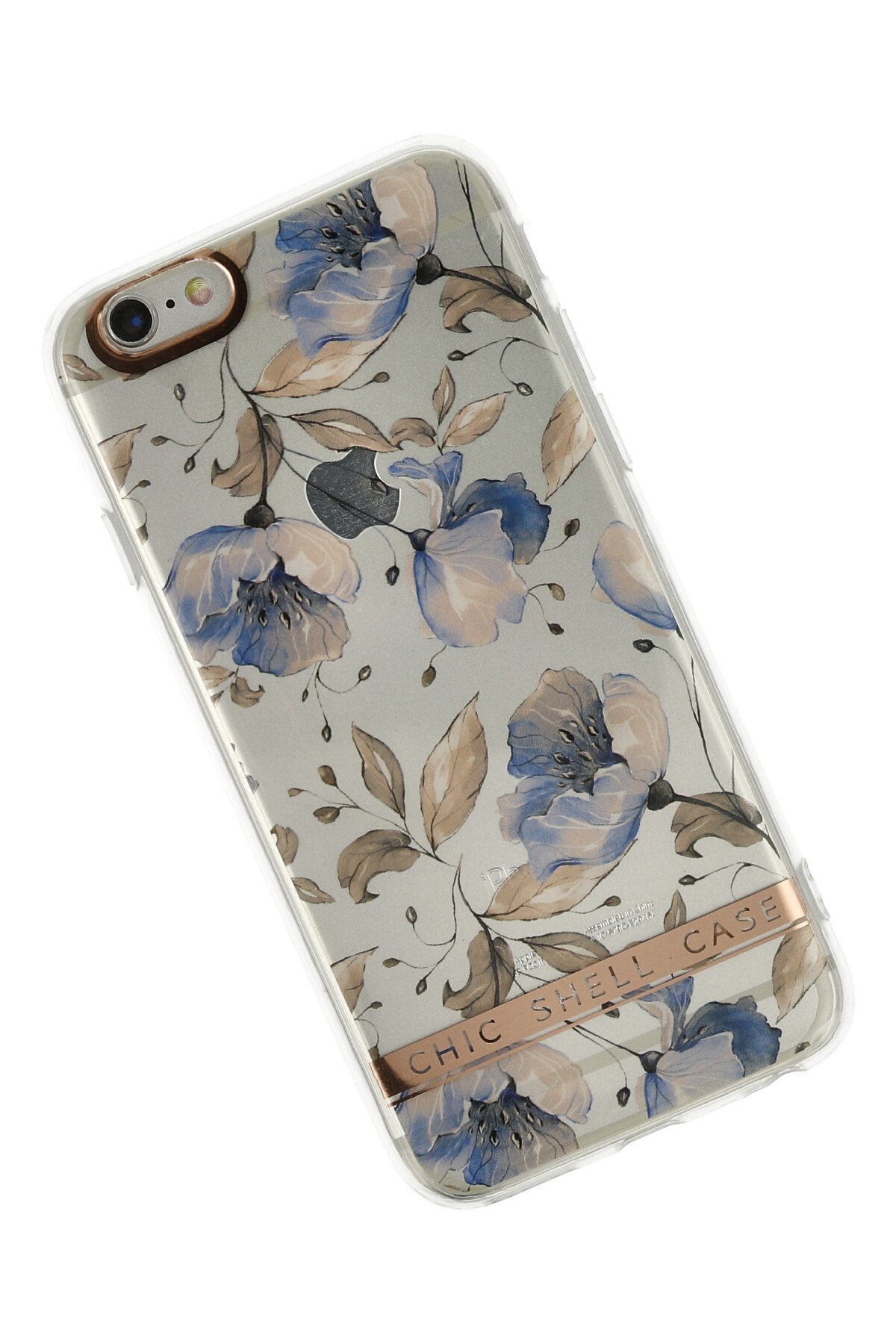 Newface iPhone 6 Kılıf Range Yüzüklü Silikon - Mavi