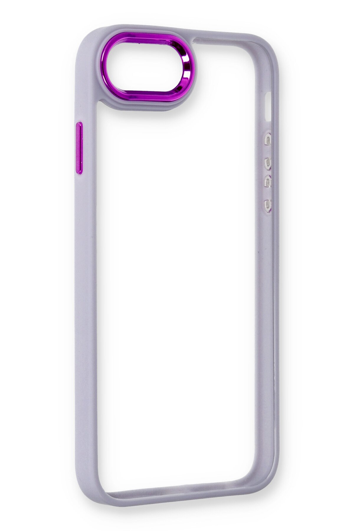 Newface iPhone 6 Kılıf Platin Simli Silikon - Sarı