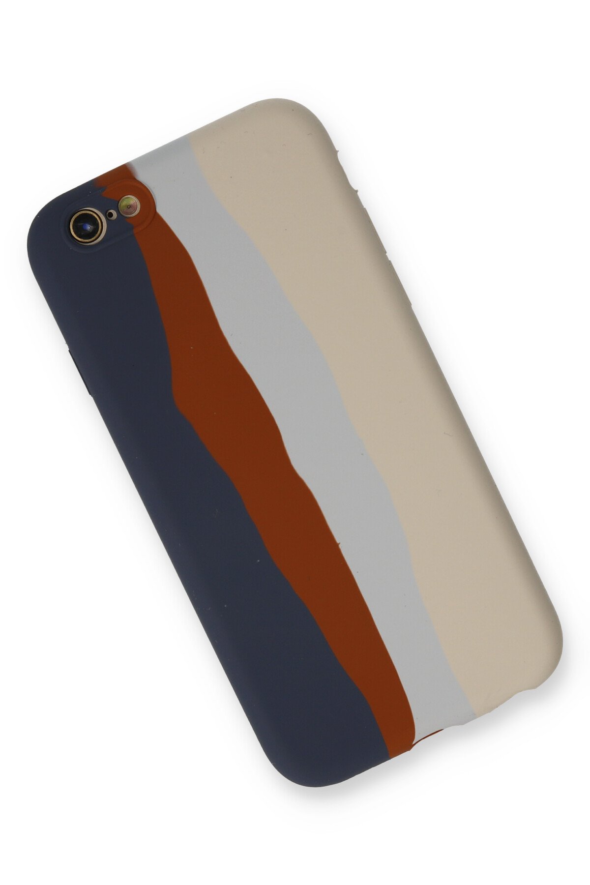 Newface iPhone 6 Kılıf Mega Standlı Silikon - Gold