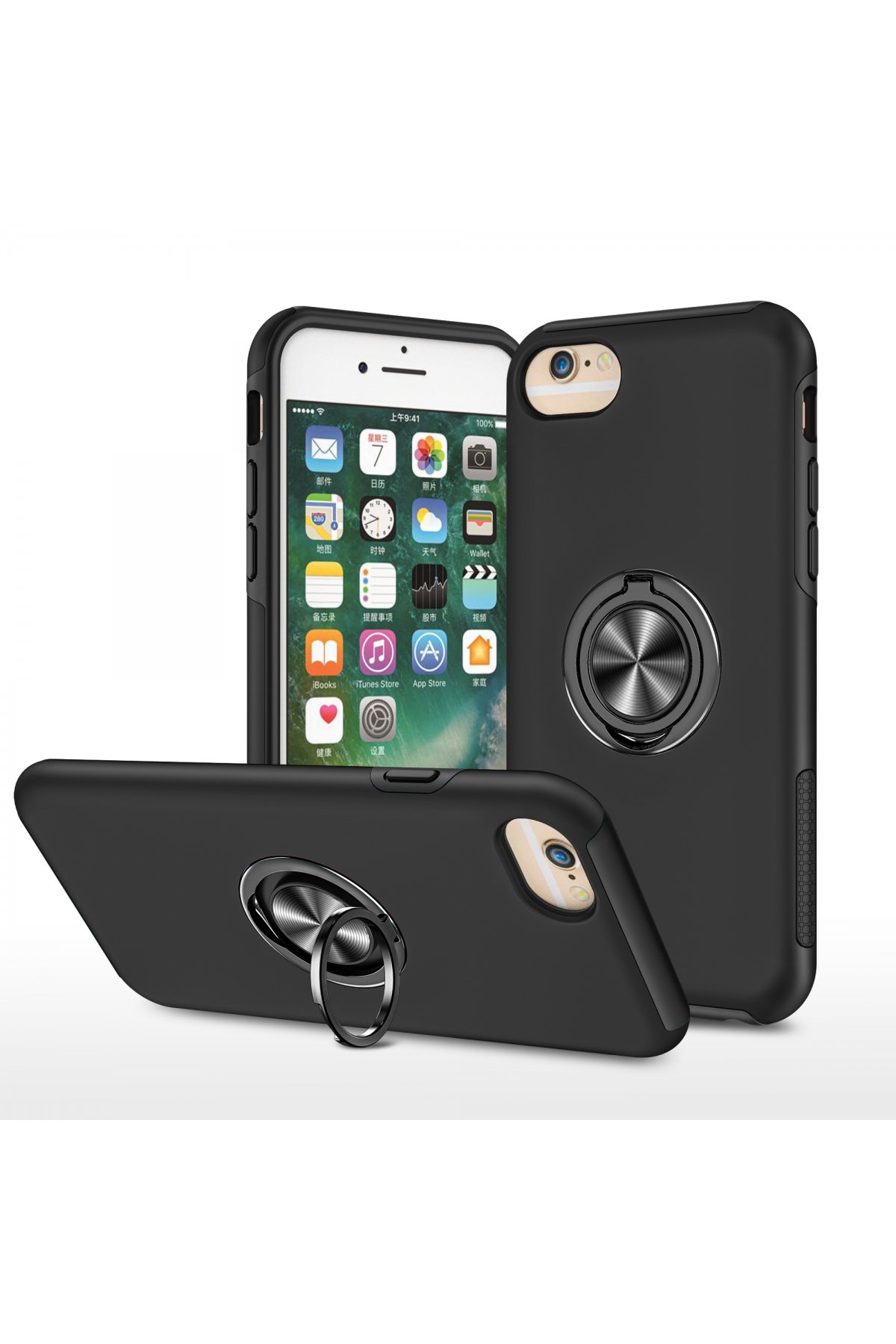 Newface iPhone 6 Kılıf Liva Lens Silikon - Yeşil