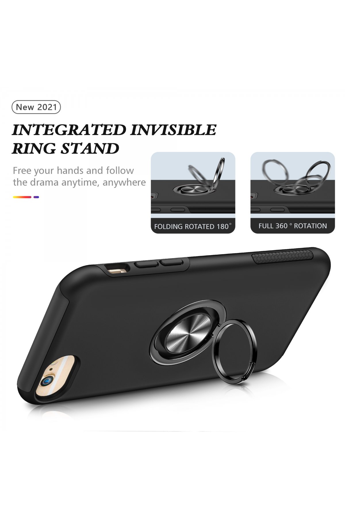 Newface iPhone 6 Kılıf Liva Lens Silikon - Yeşil