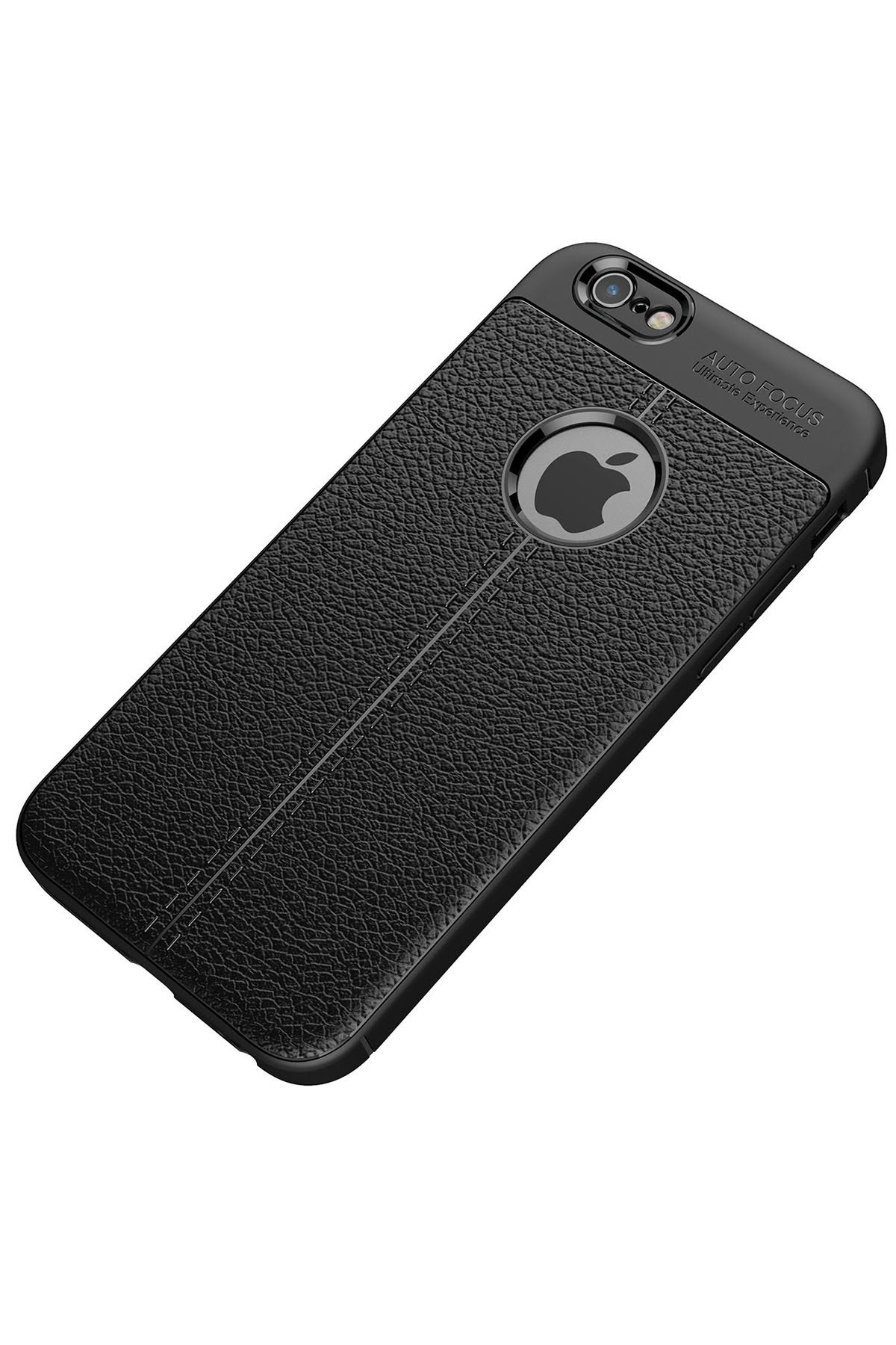 Newface iPhone 6 Kılıf Platin Silikon - Kırmızı