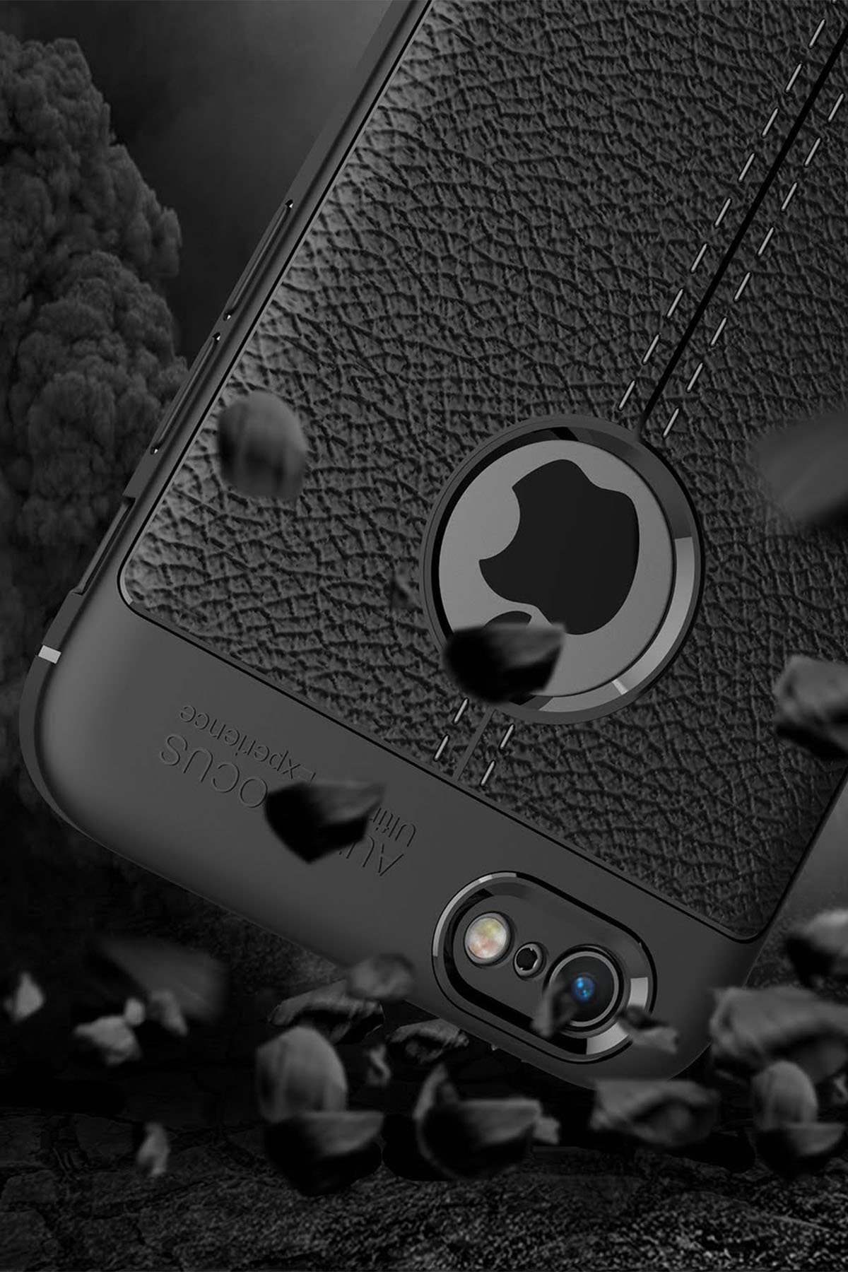 Newface iPhone 6 Kılıf Platin Silikon - Kırmızı