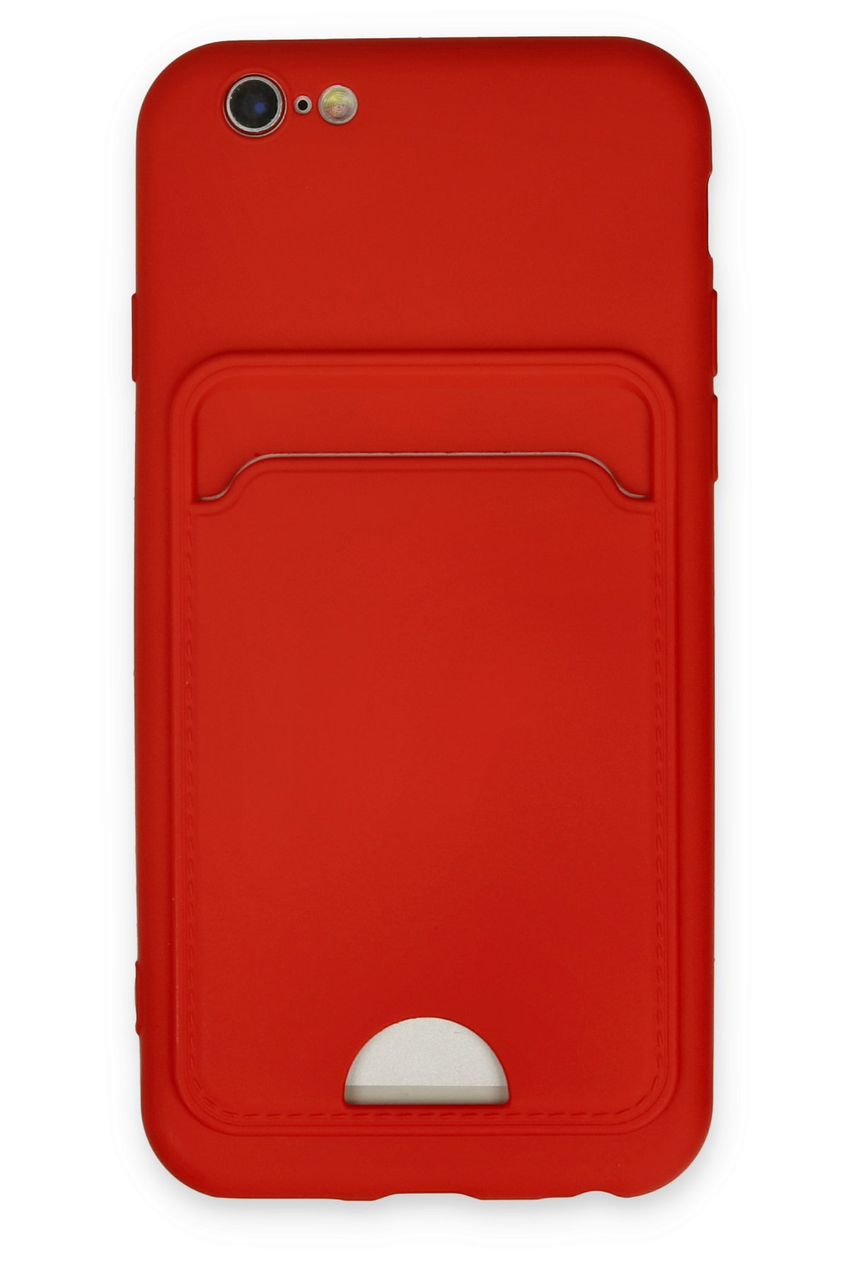 Newface iPhone 6 Kılıf Platin Simli Silikon - Mavi