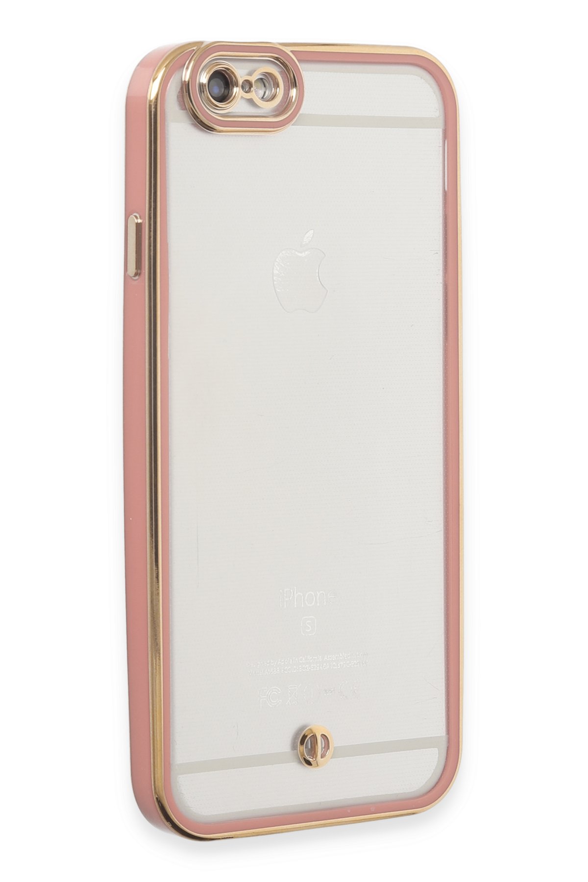 Newface iPhone 6 Kılıf Pars Lens Yüzüklü Silikon - Kırmızı