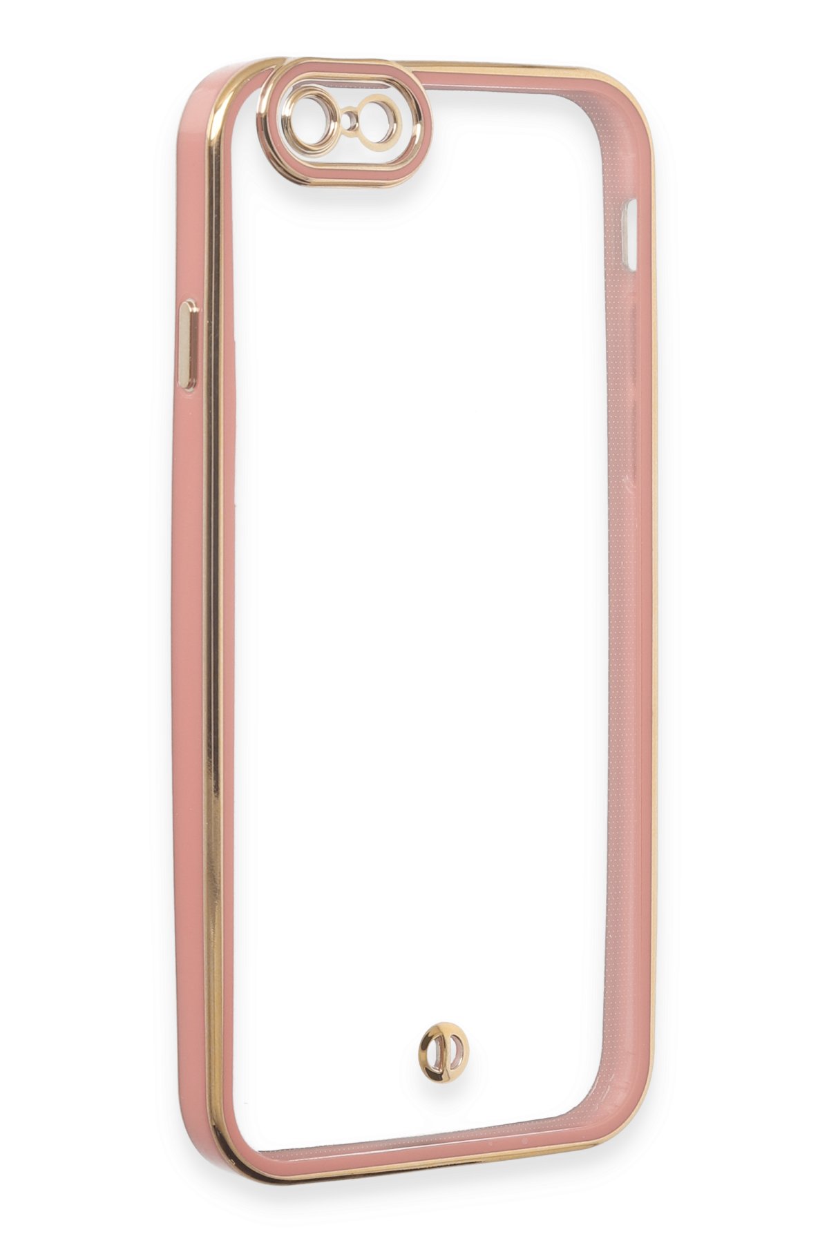 Newface iPhone 6 Kılıf Pars Lens Yüzüklü Silikon - Kırmızı