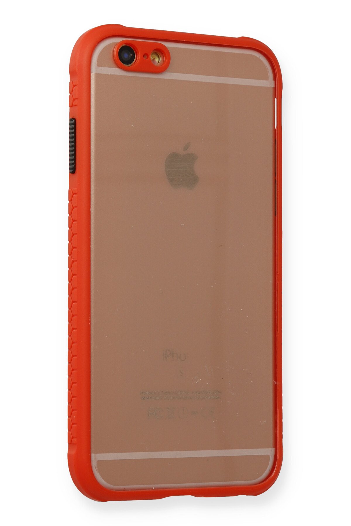Newface iPhone 6 Kılıf Nano içi Kadife  Silikon - Sarı