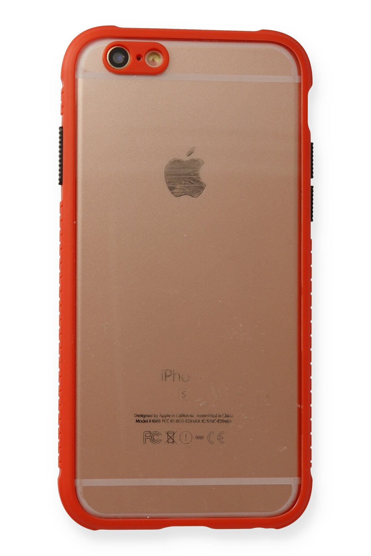 Newface iPhone 6 Kılıf Nano içi Kadife  Silikon - Sarı