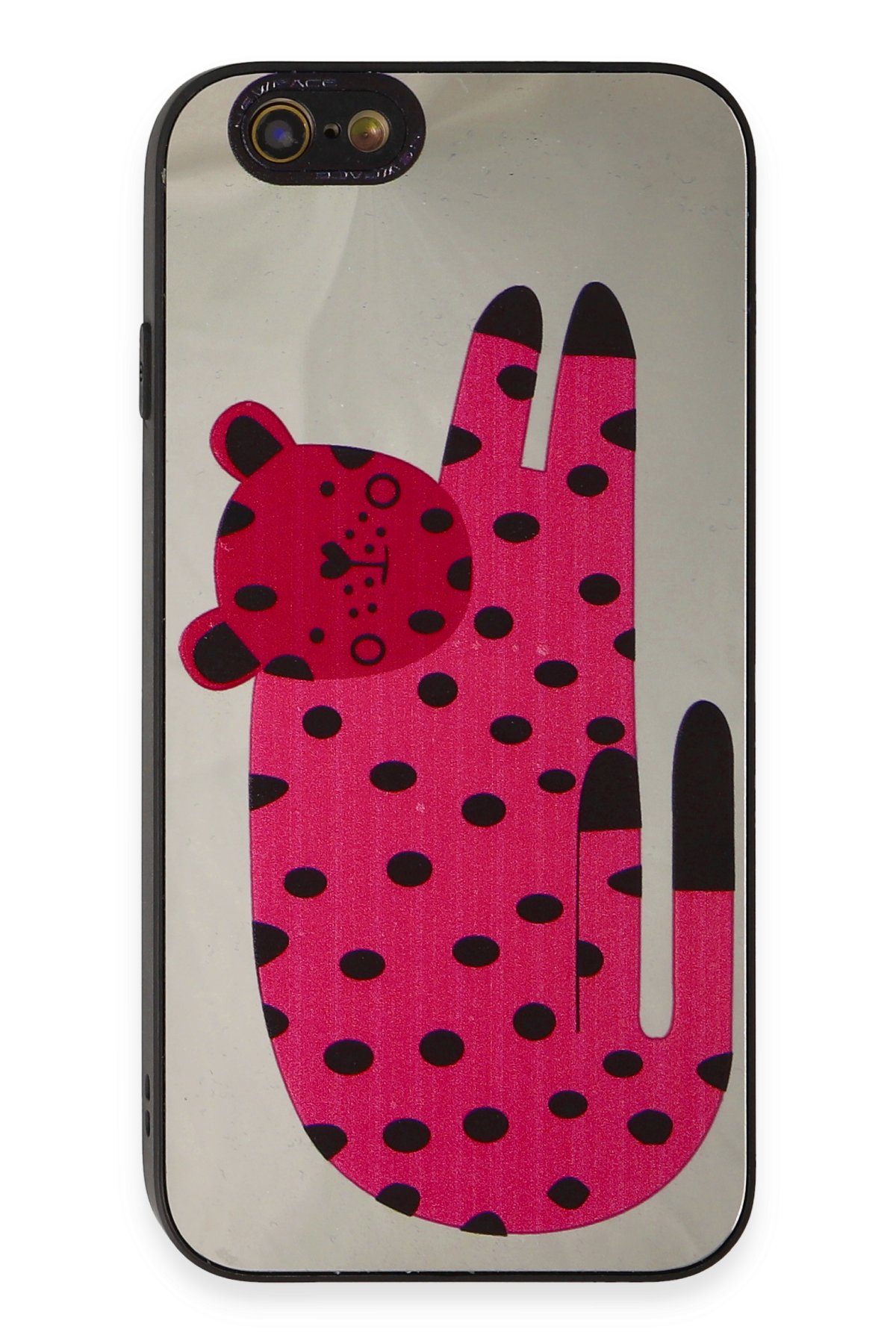 Newface iPhone 6 Kılıf Platin Silikon - Lila