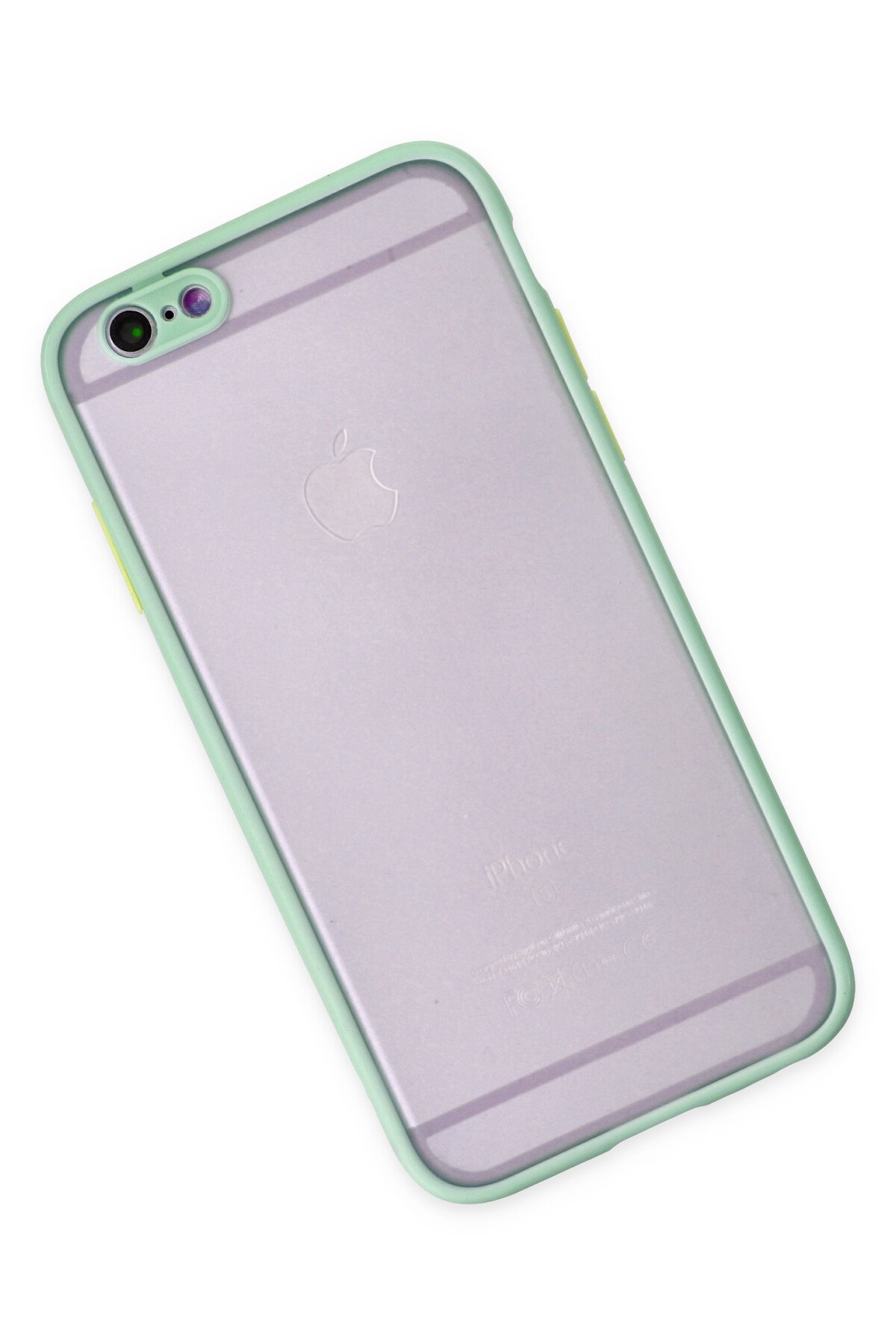 Newface iPhone 6 Kılıf Range Yüzüklü Silikon - Mavi