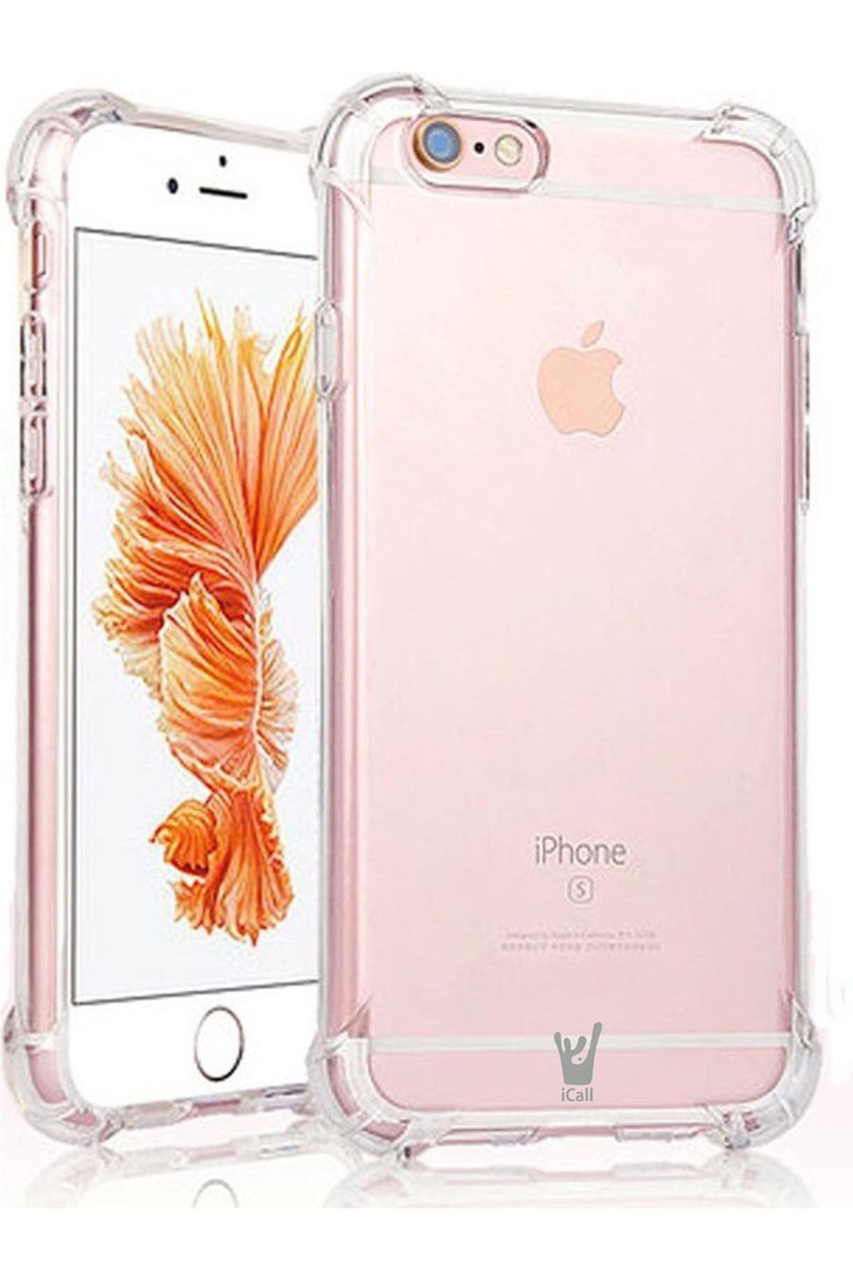 Newface iPhone 6 Kılıf Range Yüzüklü Silikon - Kırmızı