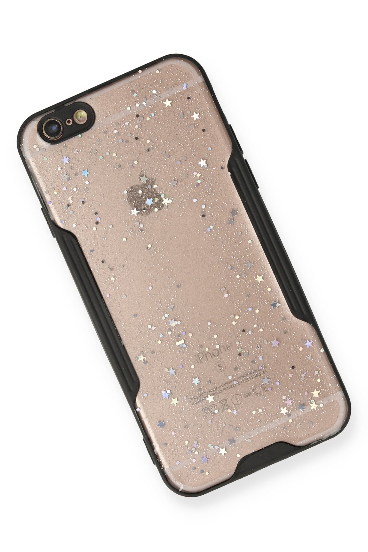 Newface iPhone 6 Kılıf Platin Silikon - Sarı