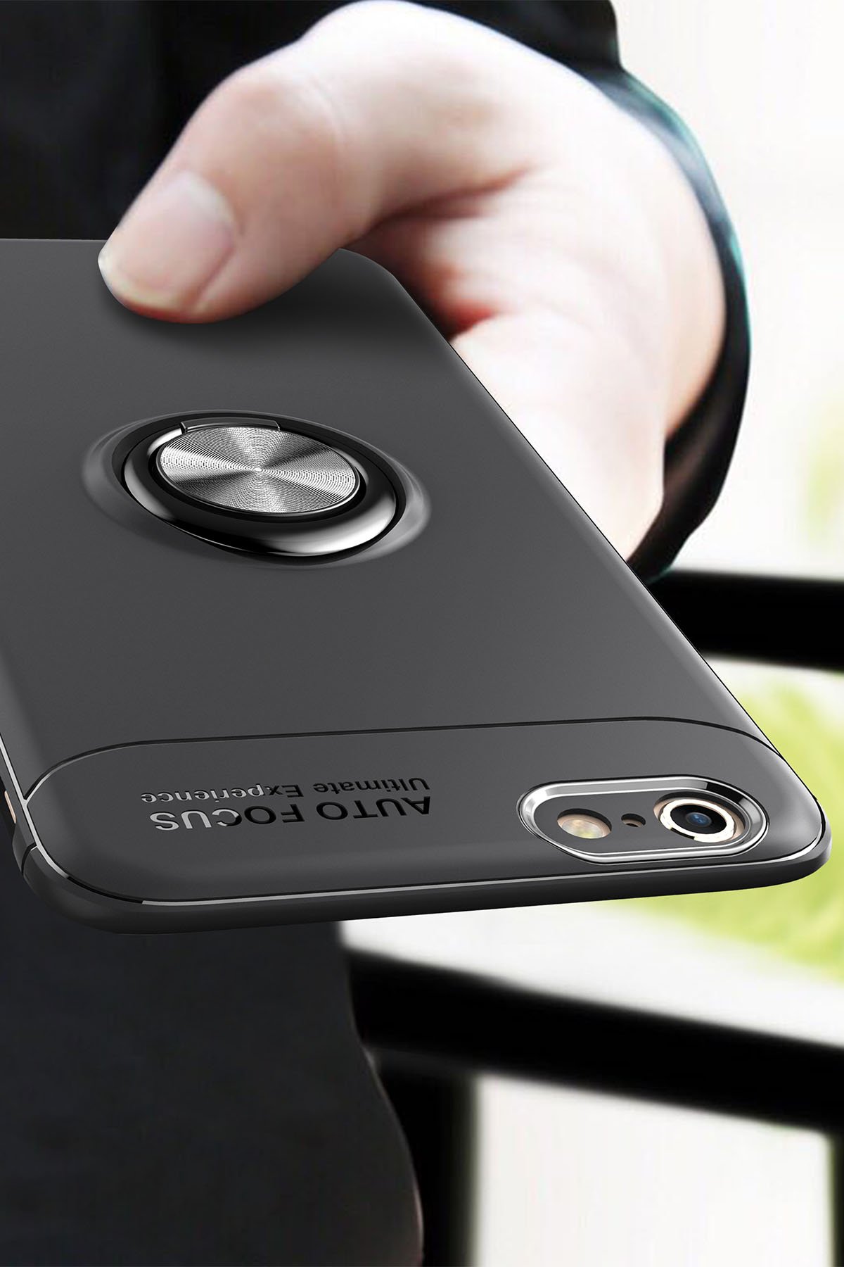 Newface iPhone 6 Kılıf Platin Silikon - Kırmızı