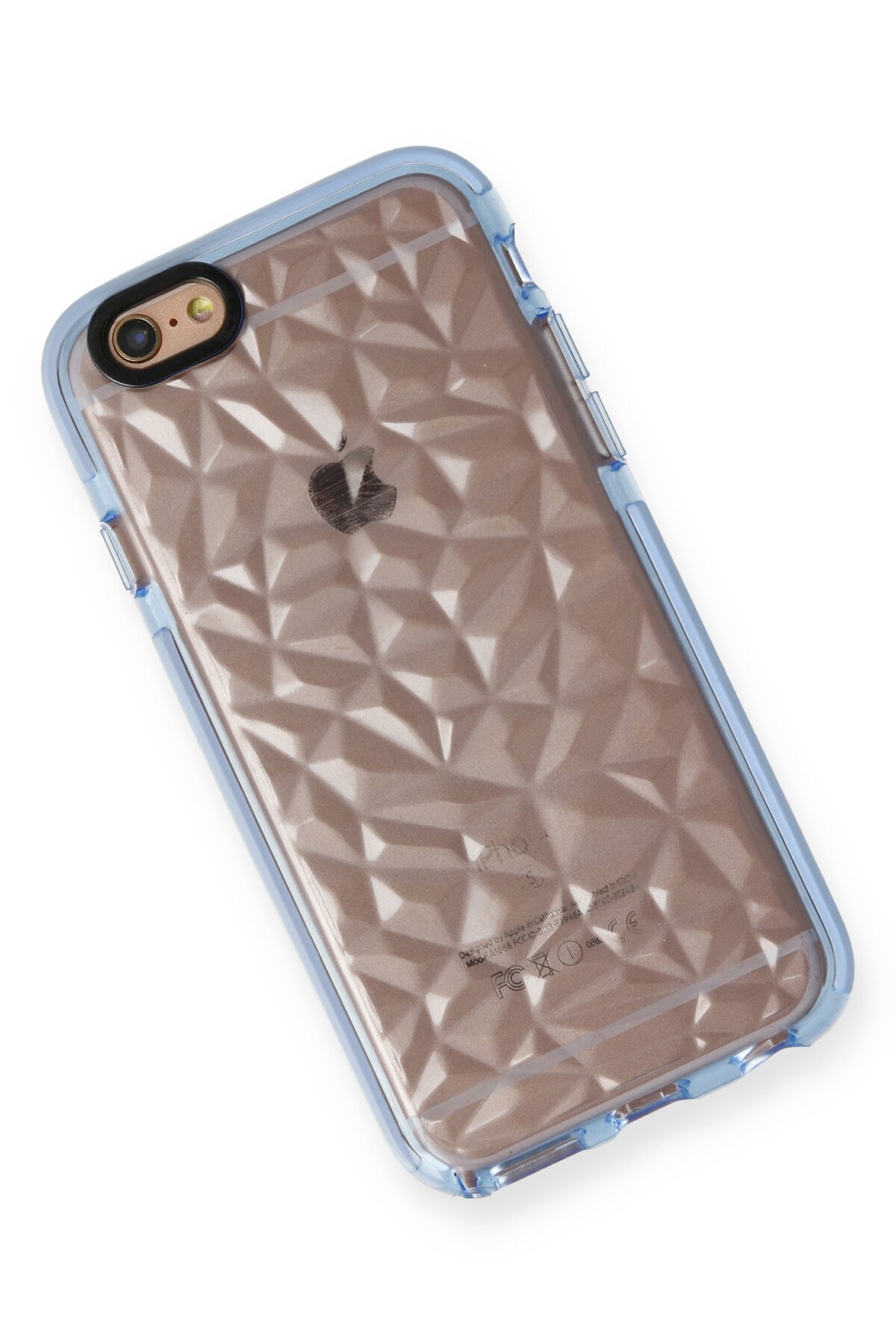 Newface iPhone 6 Kılıf Lansman Glass Kapak - Sarı
