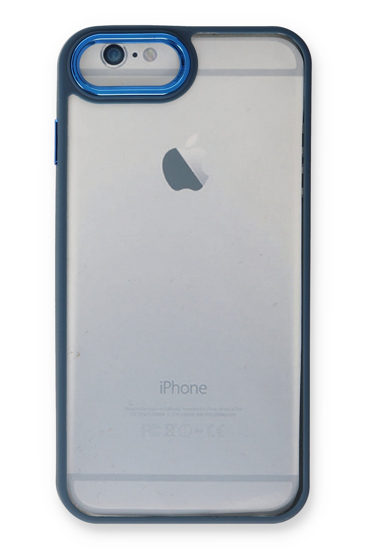 Newface iPhone 6 Plus Kılıf Nano içi Kadife  Silikon - Sarı