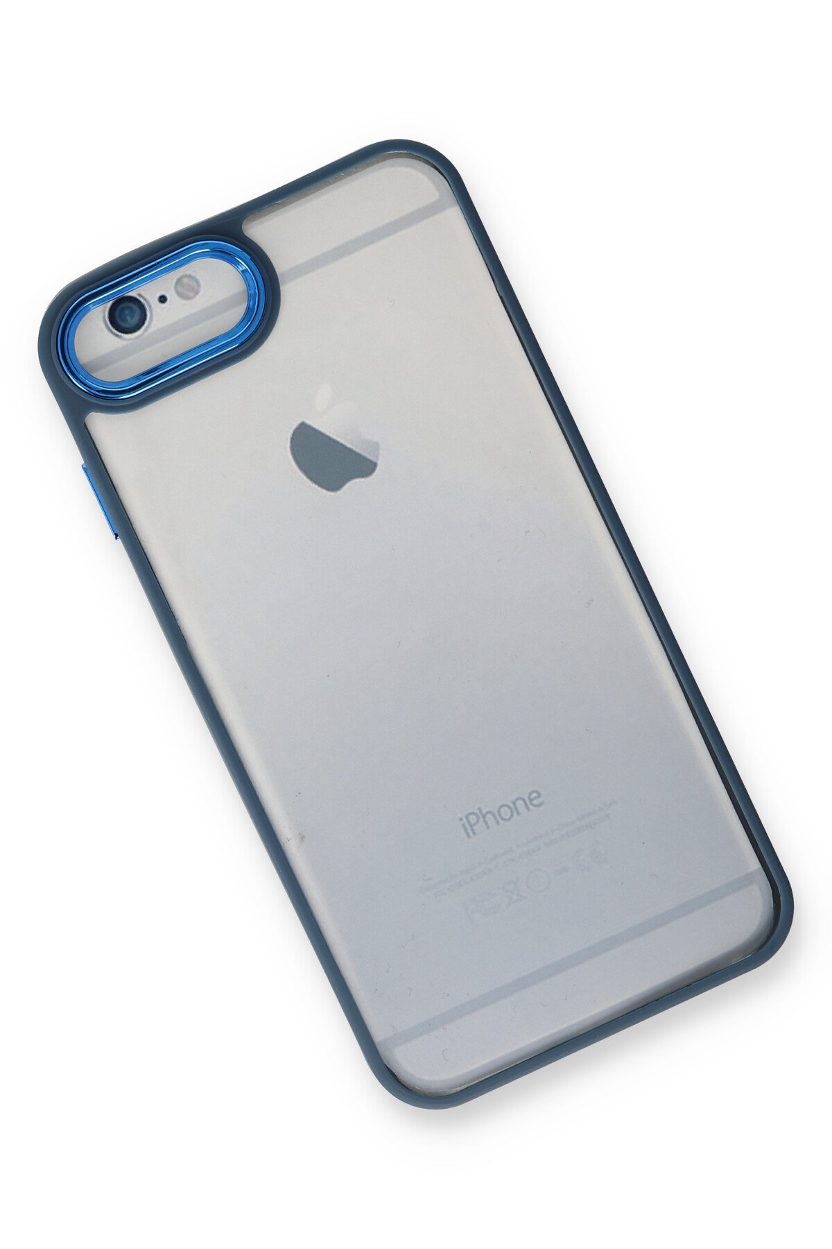 Newface iPhone 6 Plus Kılıf Nano içi Kadife  Silikon - Sarı