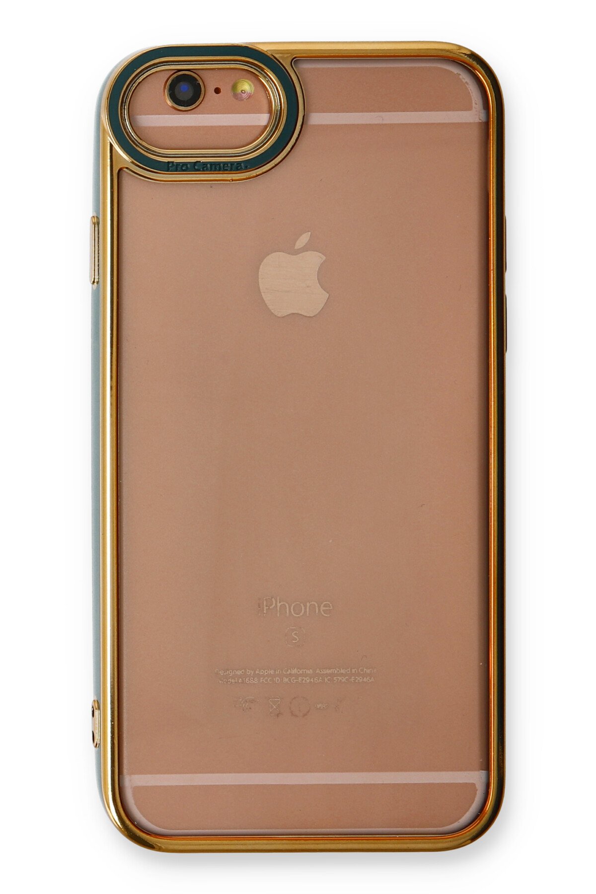 Newface iPhone 6 Plus Kılıf Nano içi Kadife Silikon - Turuncu