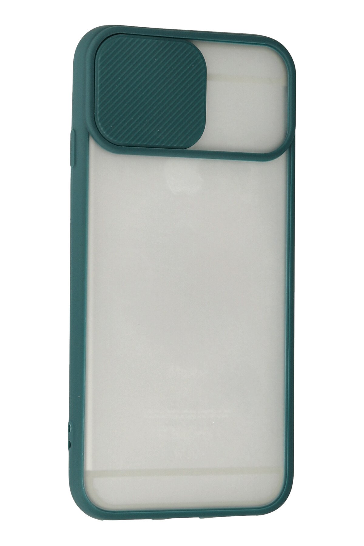 Newface iPhone 6 Plus Kılıf Zegna Yüzüklü Silikon Kapak - Koyu Yeşil