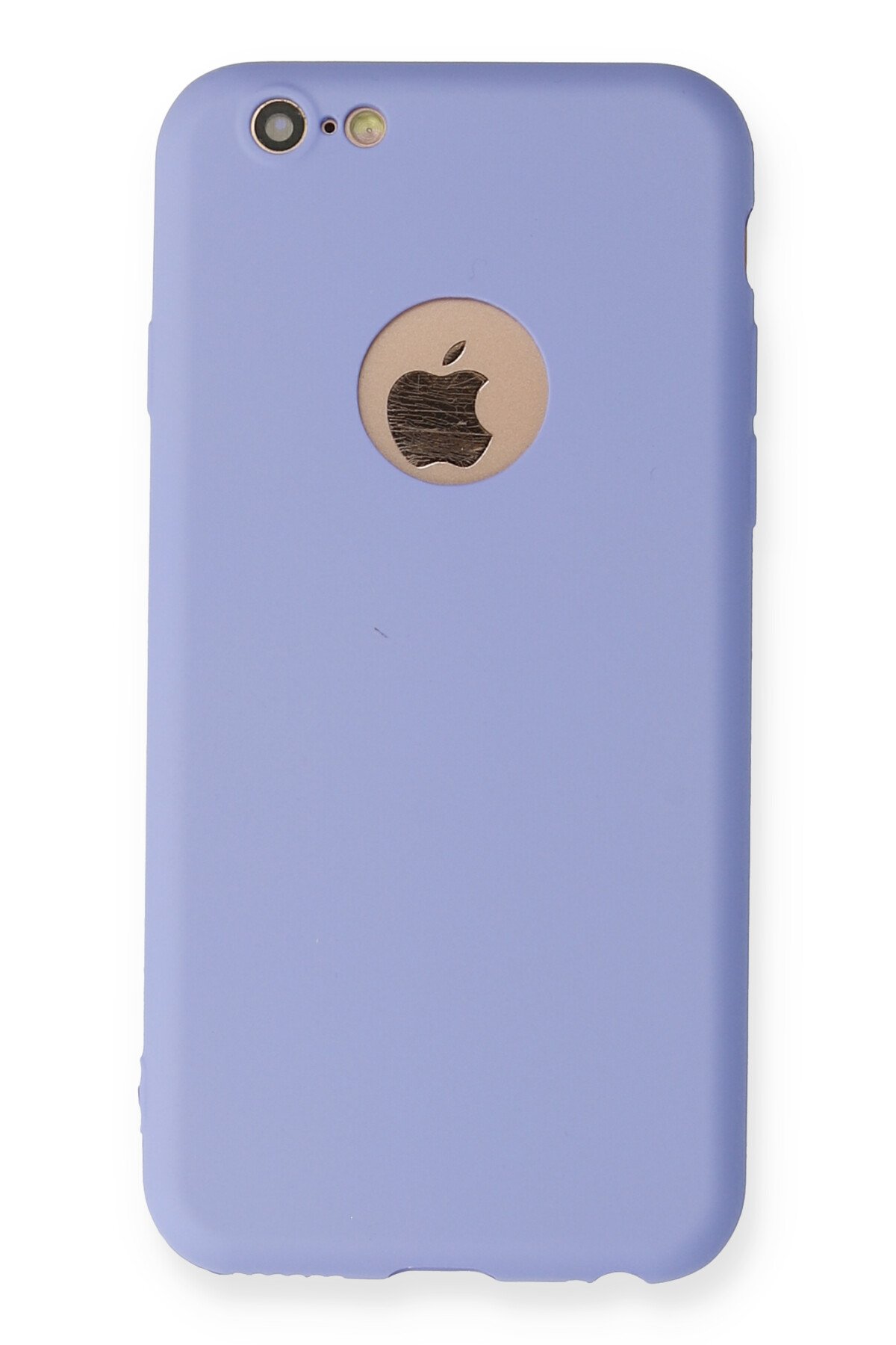 Newface iPhone 6 Plus Kılıf Sofya Yüzüklü Silikon Kapak - Gold