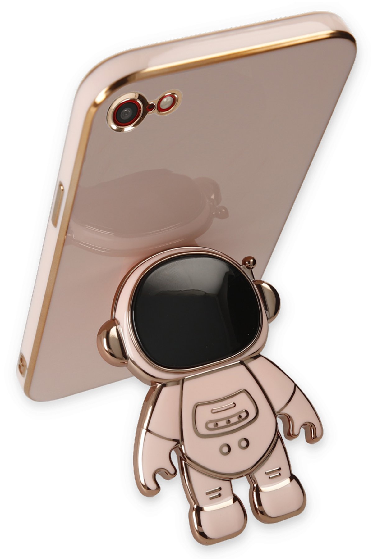 Newface iPhone 7 Kılıf Volet Silikon - Mavi