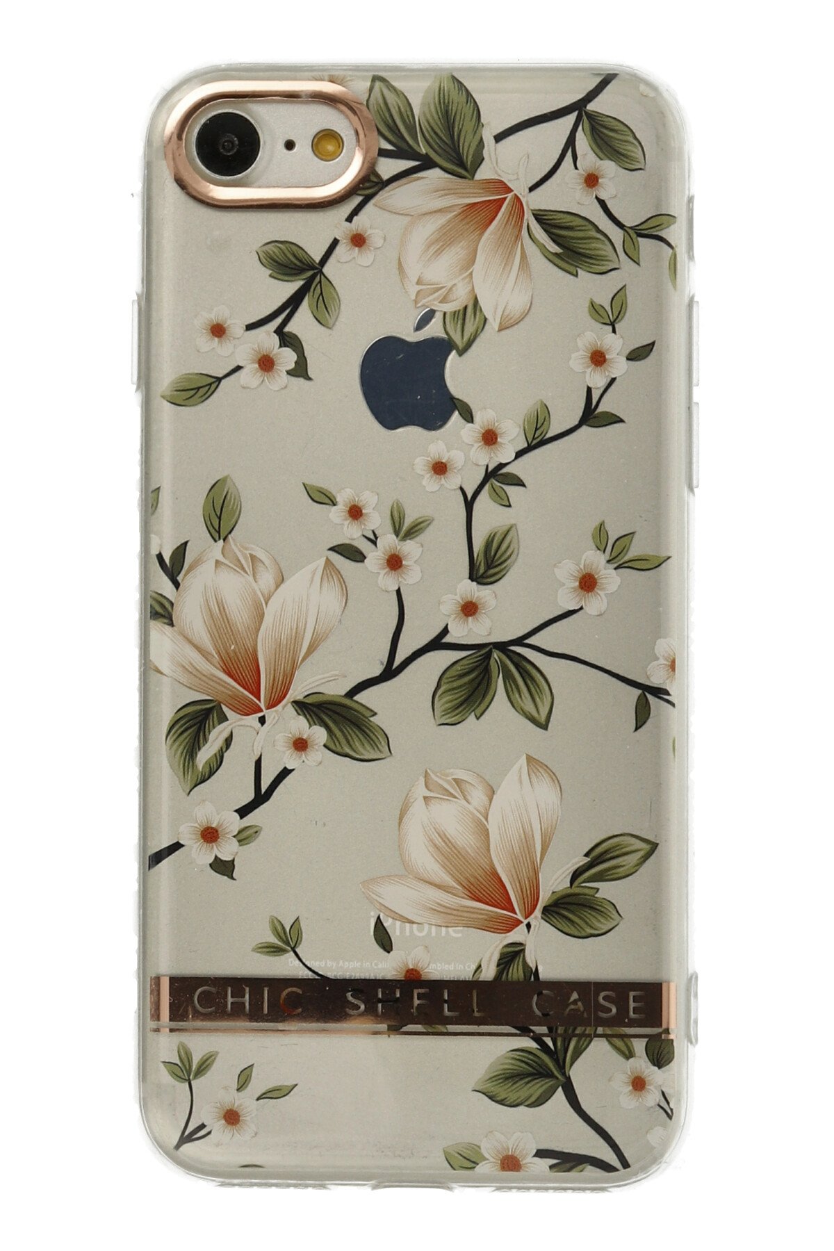 Newface iPhone 7 Kılıf Coco Deri Silikon Kapak - Açık Yeşil