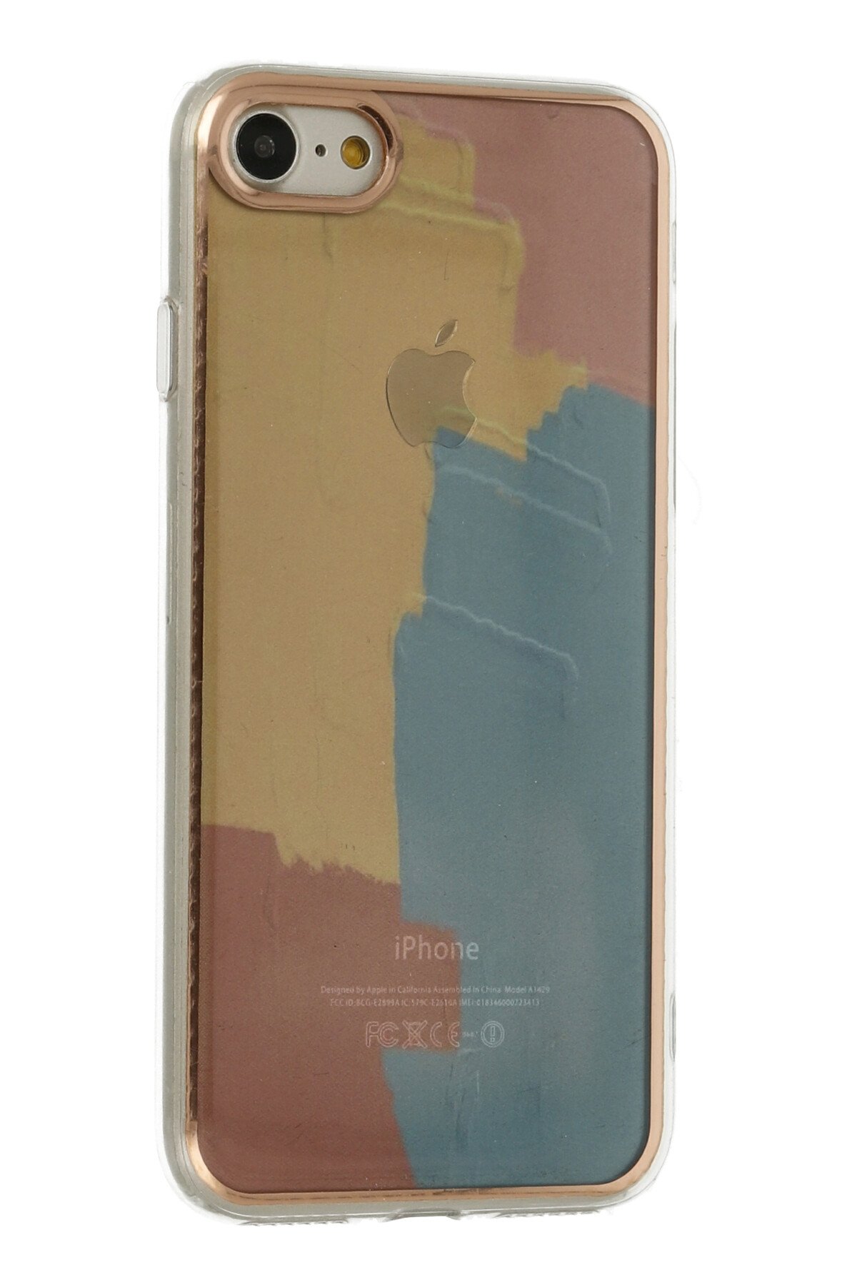 Newface iPhone 7 Kılıf First Silikon - Bordo