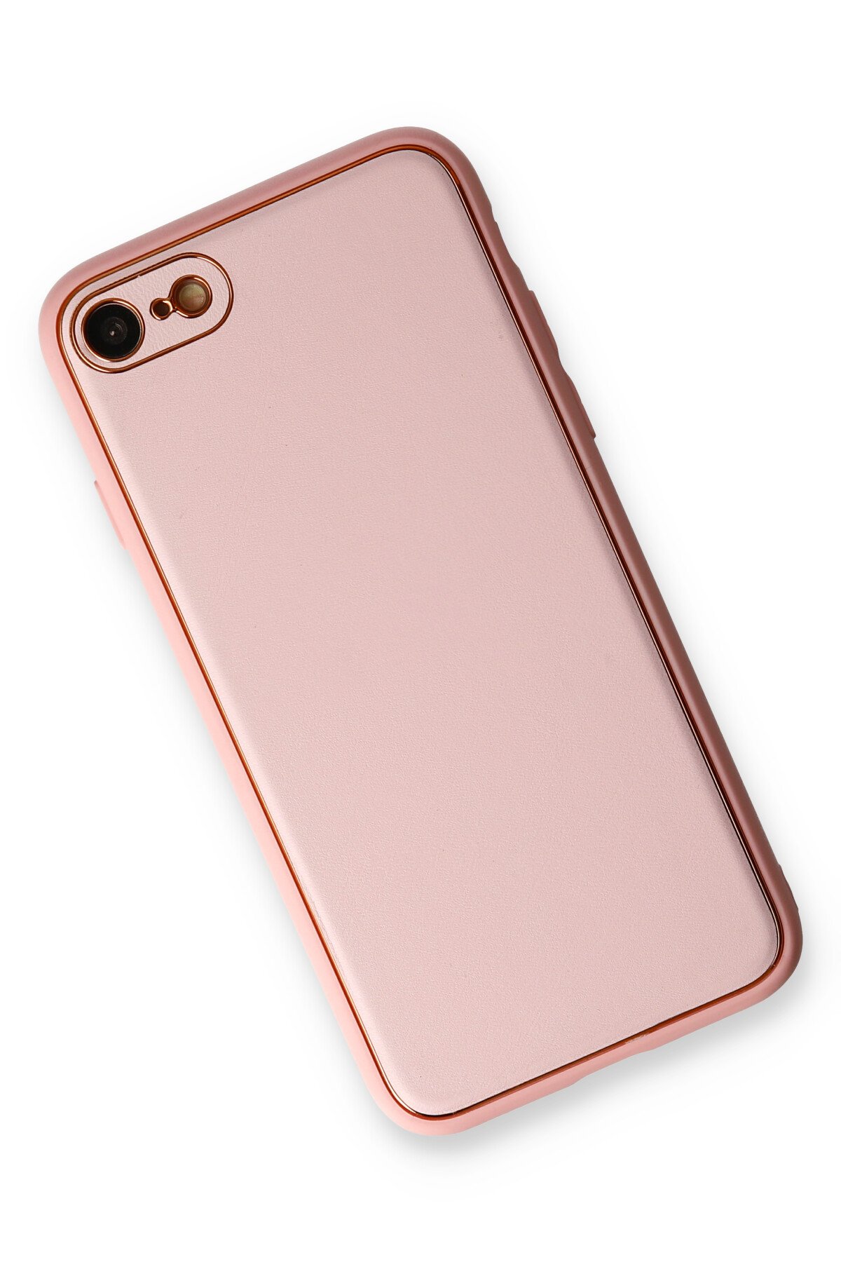 Newface iPhone 7 Kılıf Coco Deri Standlı Kapak - Beyaz