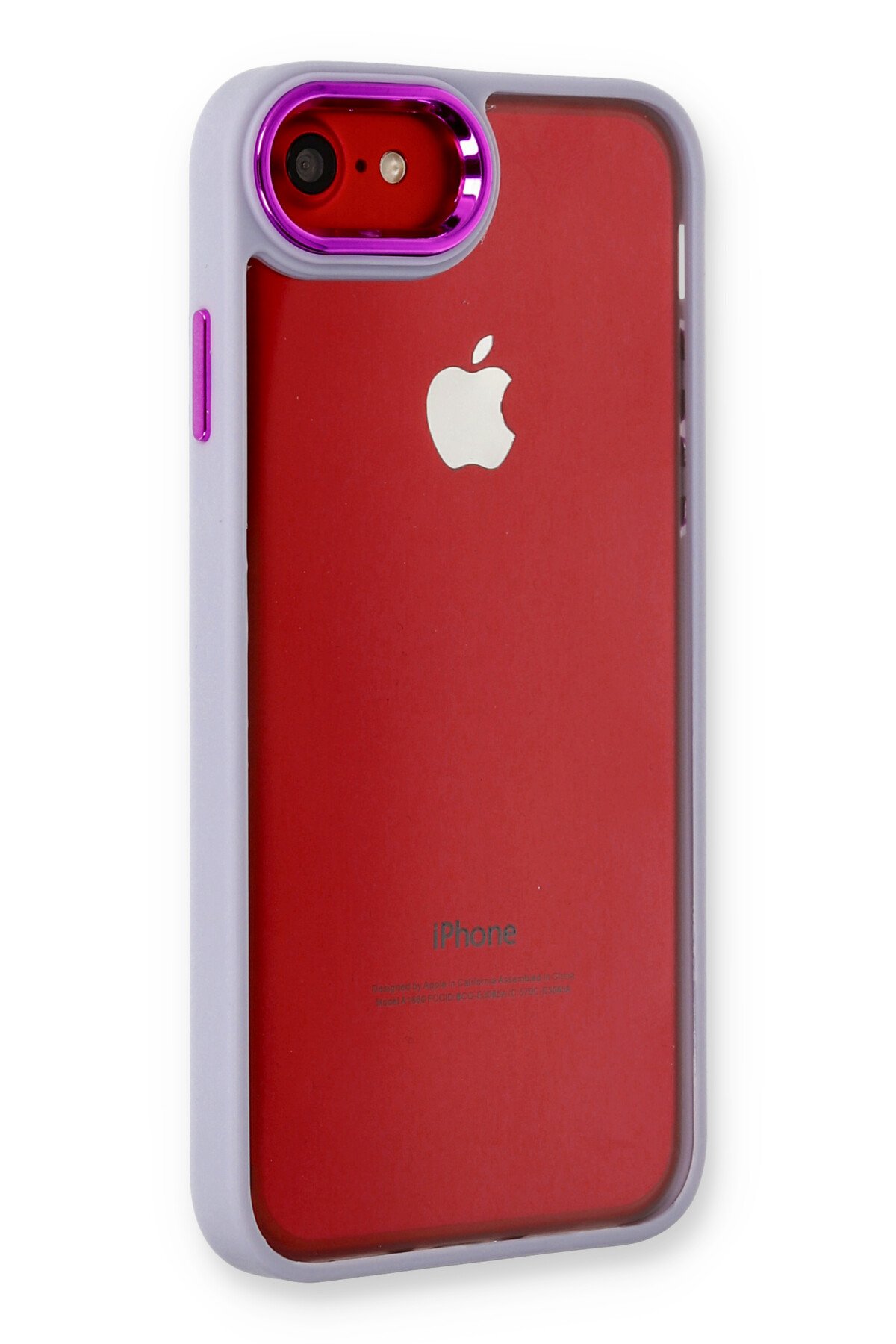 Newface iPhone 7 Kılıf Coco Karbon Silikon - Mavi