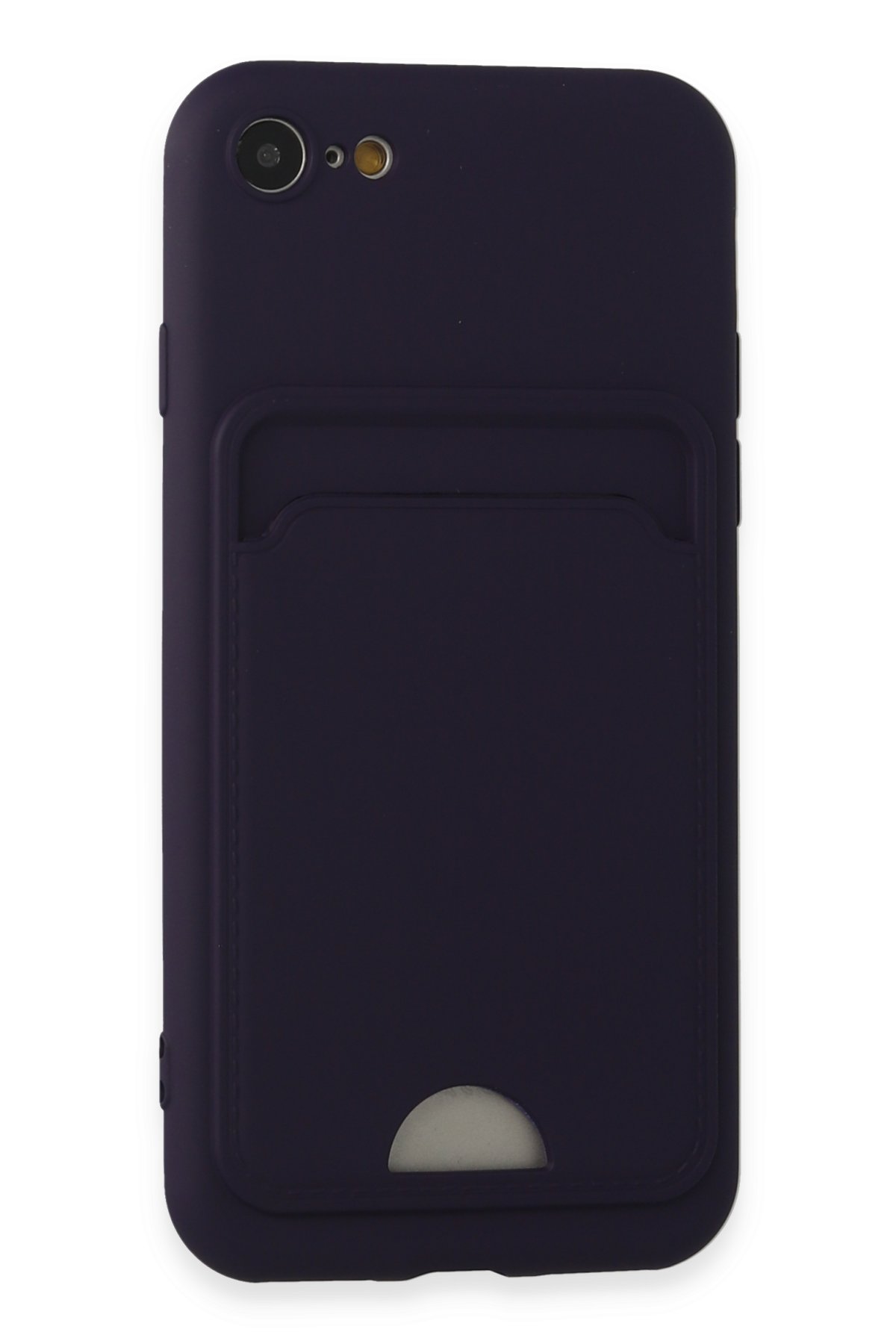 Newface iPhone 7 Kılıf Range Yüzüklü Silikon - Siyah-Gold