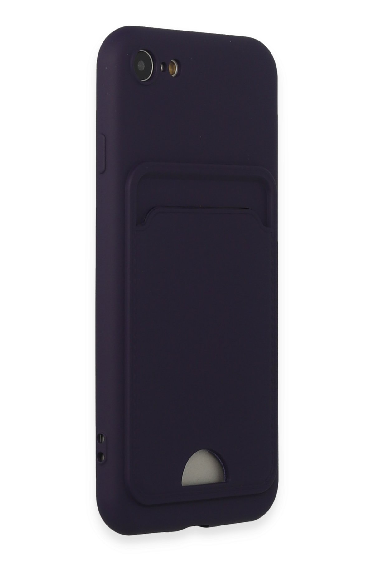 Newface iPhone 7 Kılıf Range Yüzüklü Silikon - Siyah-Gold