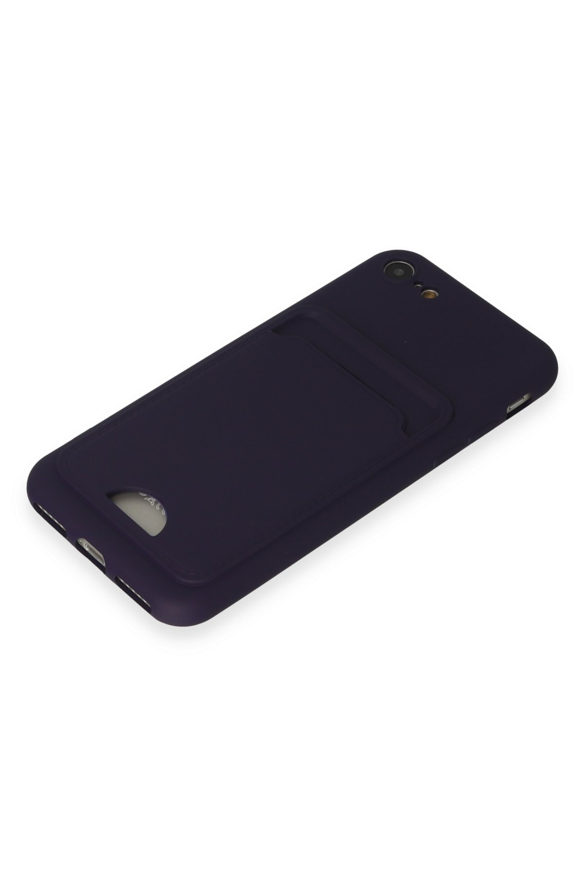 Newface iPhone 7 Kılıf Range Yüzüklü Silikon - Siyah-Gold