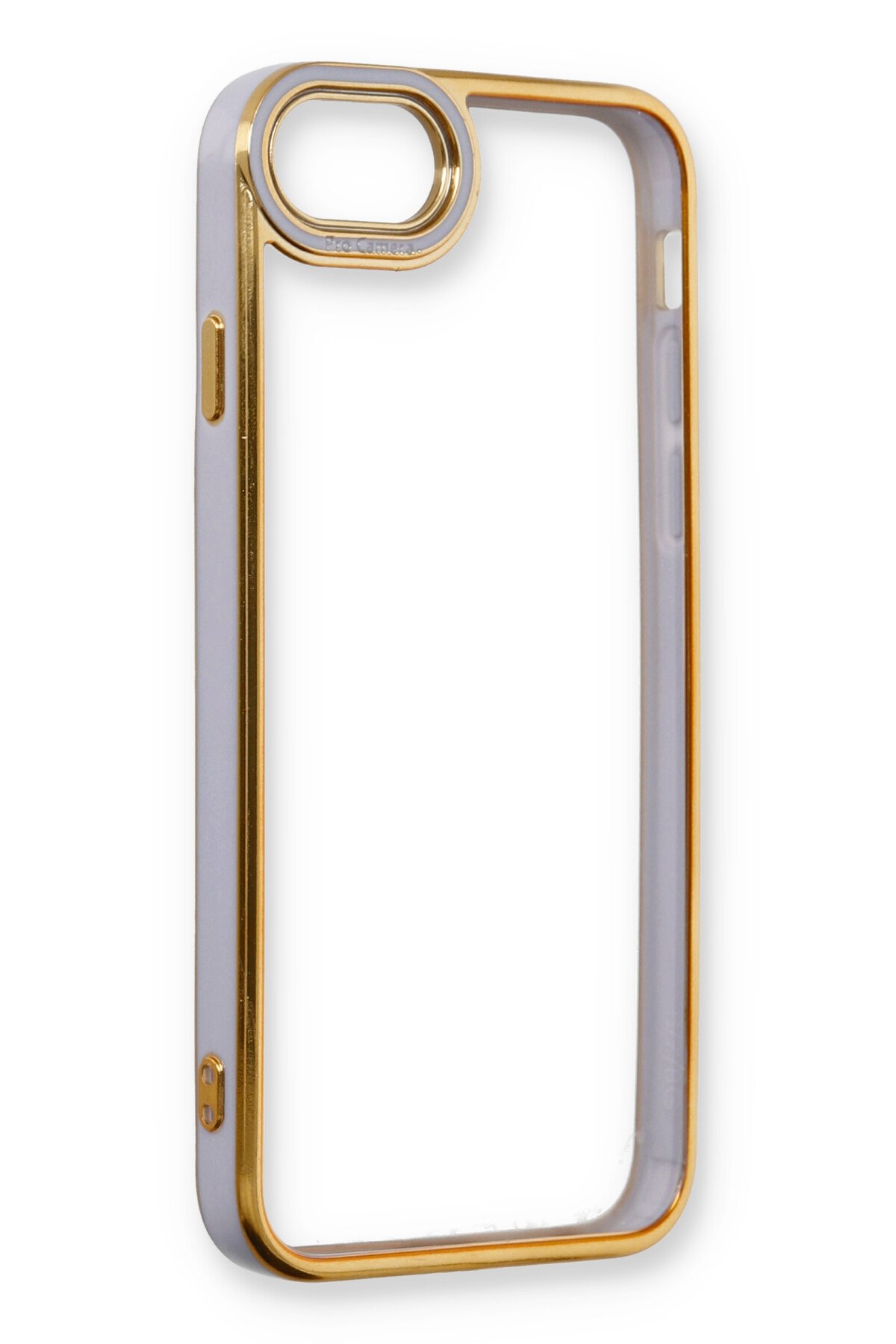 Newface iPhone 7 Kılıf YouYou Silikon Kapak - Gold