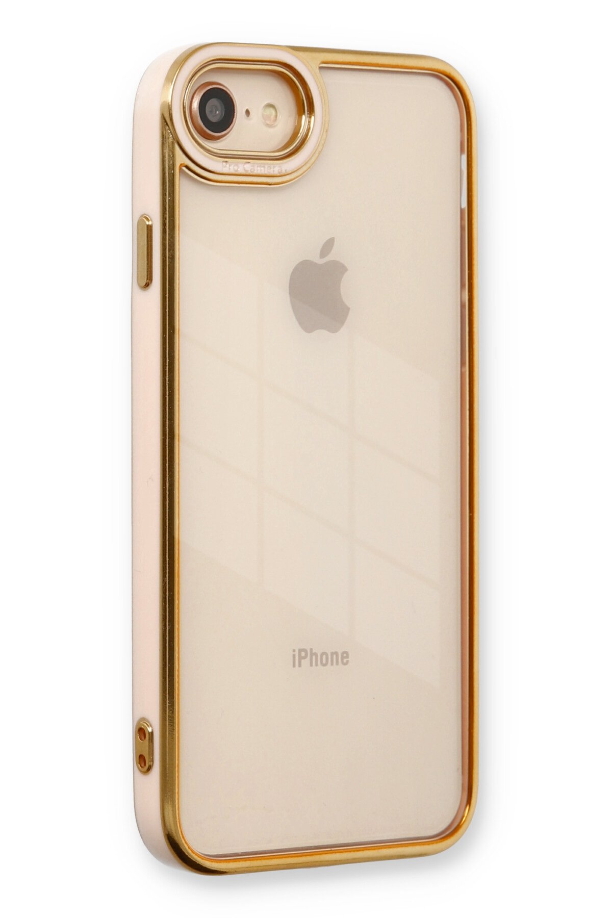 Newface iPhone SE 2020 Kılıf Platin Silikon - Mavi