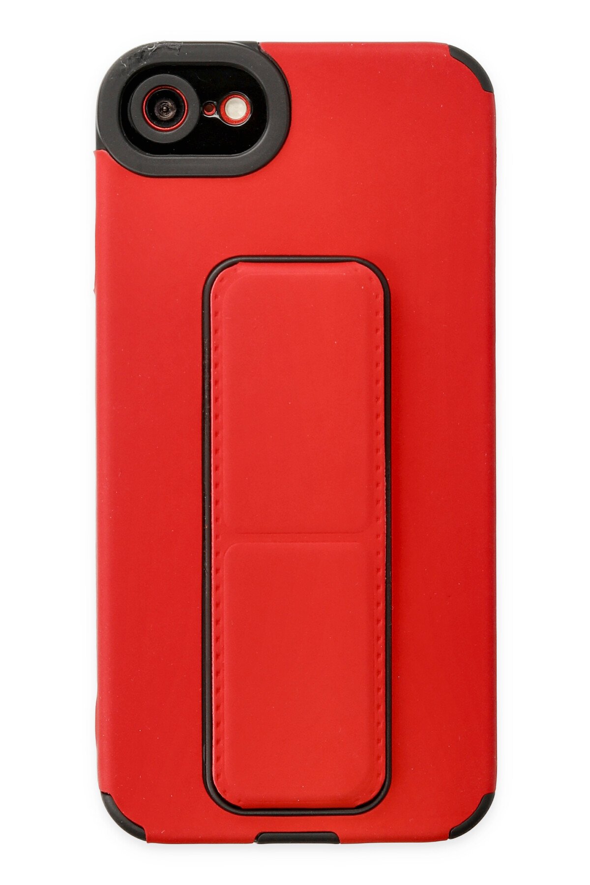 Newface iPhone 7 Kılıf Sofya Yüzüklü Silikon Kapak - Rose