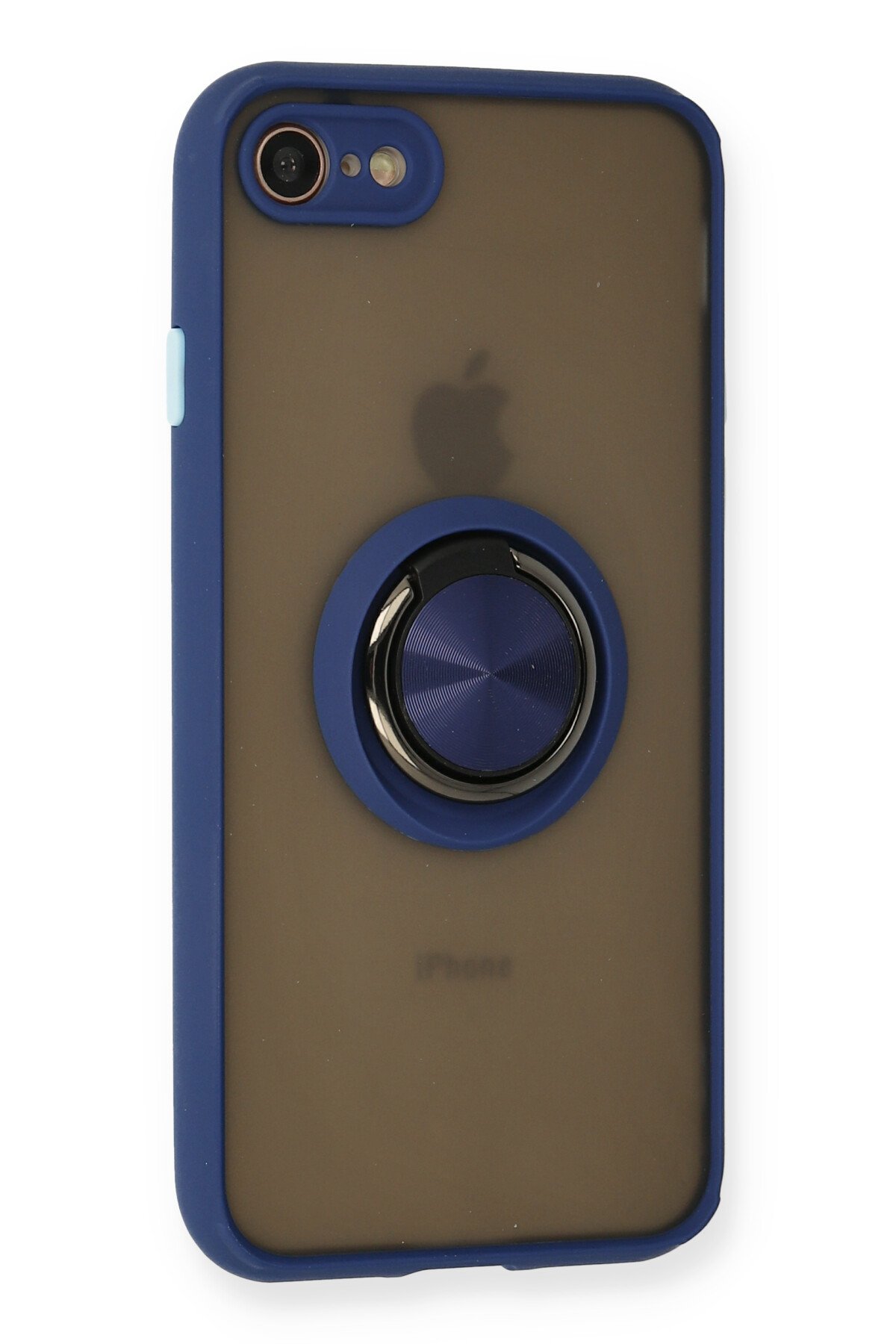 Newface iPhone 7 Kılıf Nano içi Kadife Silikon - Kırmızı