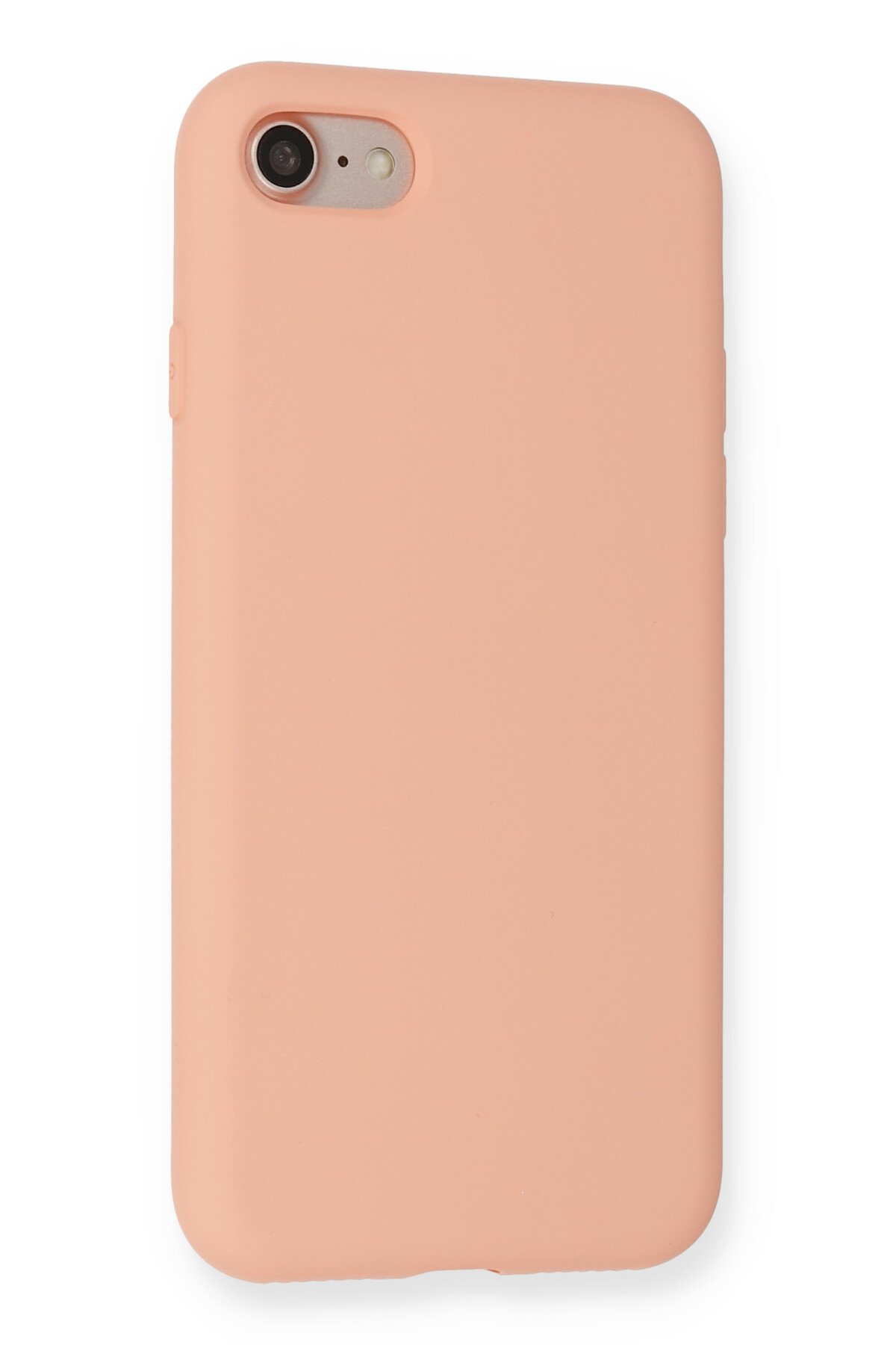 Newface iPhone 7 Kılıf Nano içi Kadife Silikon - Kırmızı