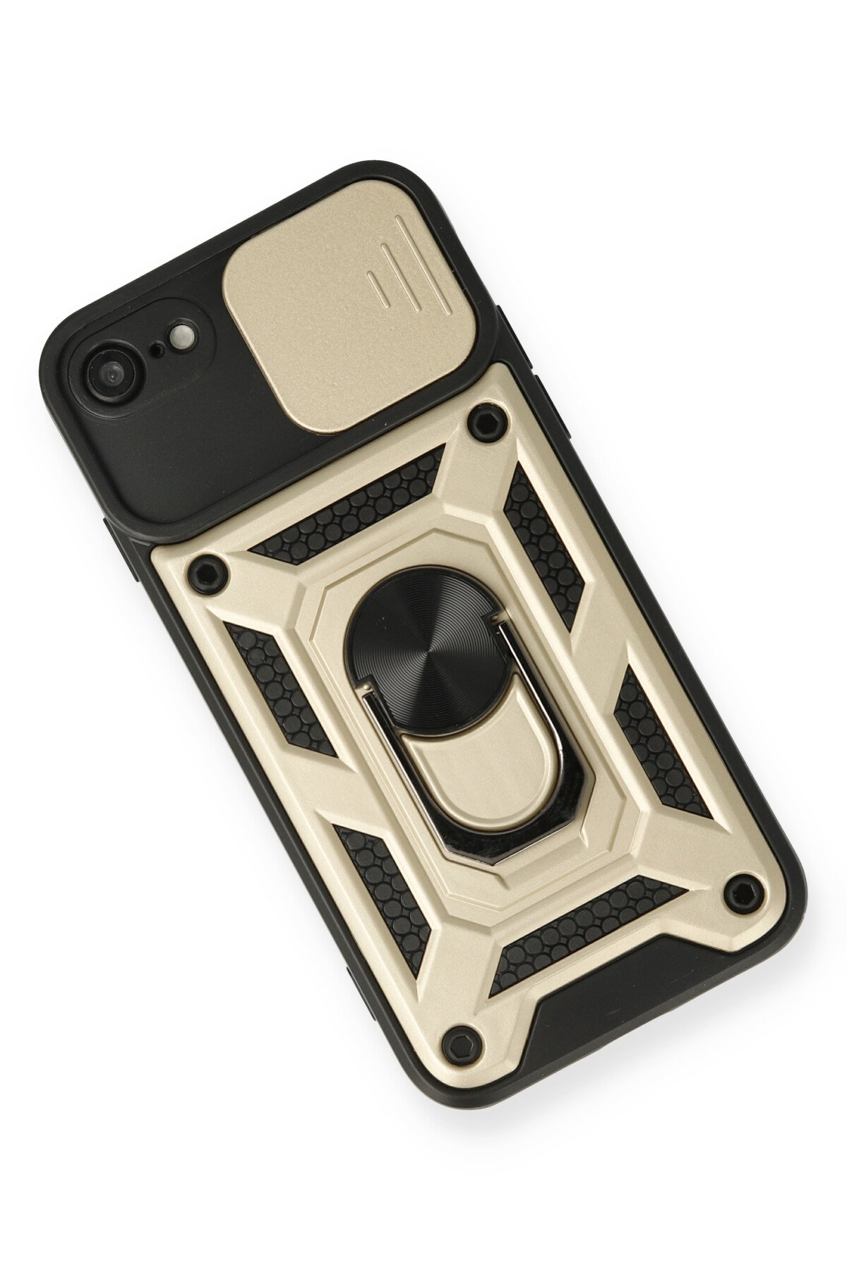 Newface iPhone SE 2020 Kılıf Coco Deri Silikon Kapak - Açık Lila