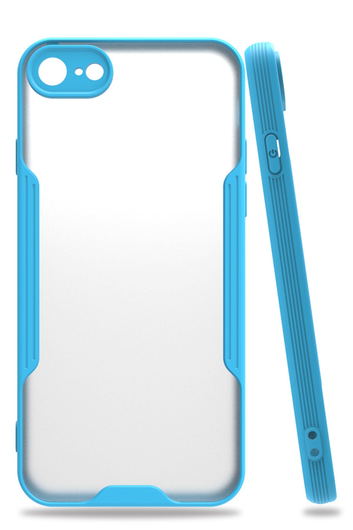Newface iPhone 7 Kılıf Esila Silikon - Siyah