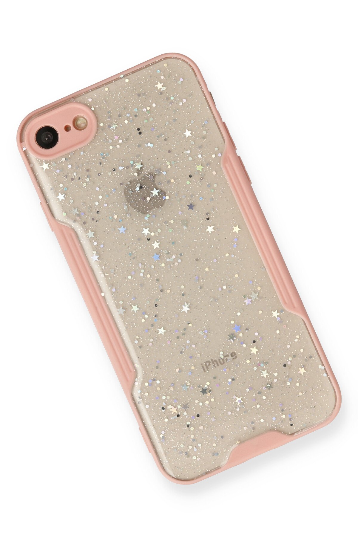 Newface iPhone 7 Kılıf Coco Deri Silikon Kapak - Lila