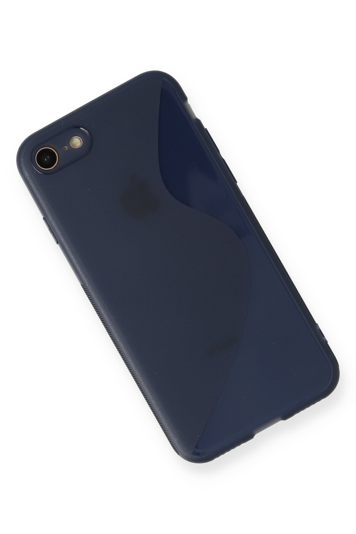 Newface iPhone SE 2020 Kılıf Nano içi Kadife  Silikon - Siyah