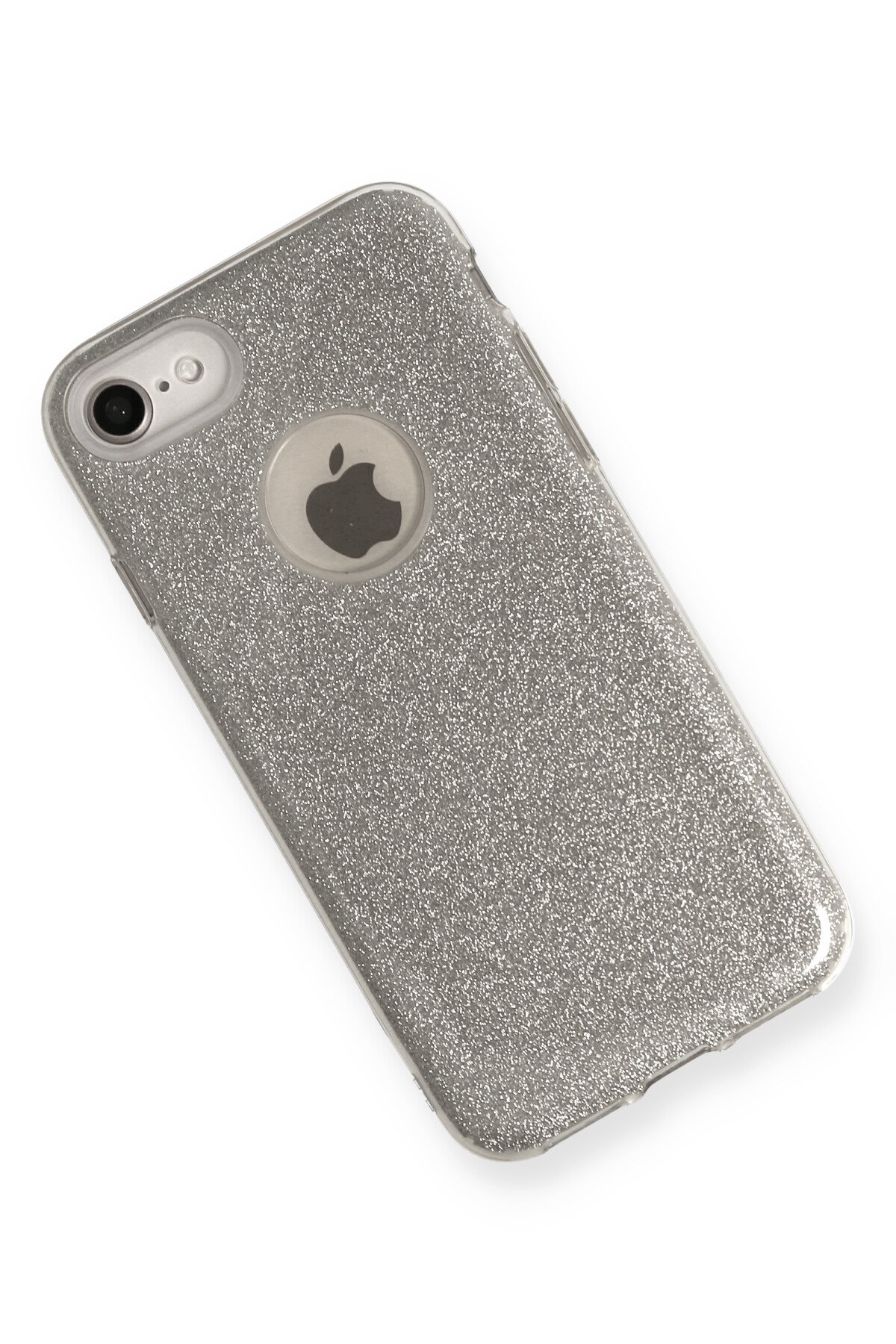 Newface iPhone SE 2020 Kılıf Coco Deri Silikon Kapak - Gold