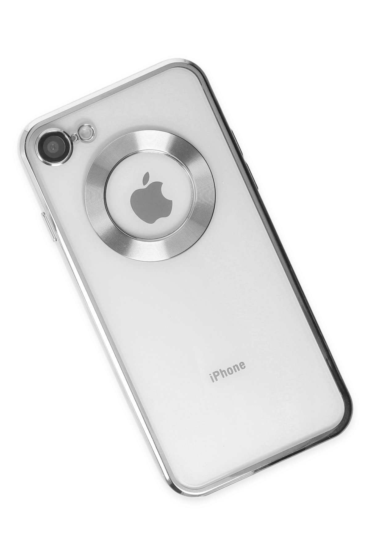 Newface iPhone 7 Kılıf Coco Deri Standlı Kapak - Sky Blue